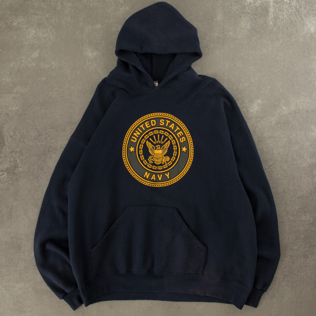 Vintage on sale navy hoodie