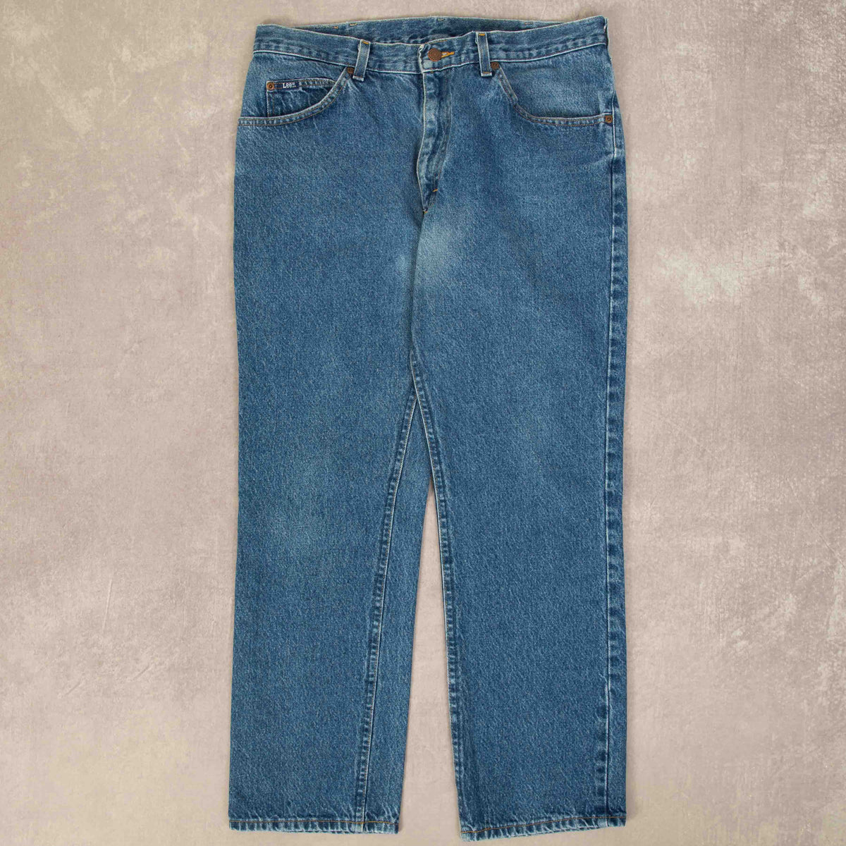 MEN'S VINTAGE LEE STRAIGHT FIT JEANS - W34 X L28 – North Workshop