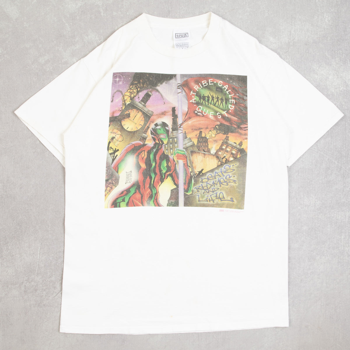 MEN'S VINTAGE 1996 A TRIBE CALLED QUEST HIP HOP T-SHIRT - LARGE