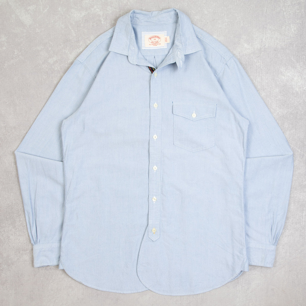 MEN'S VINTAGE 1990S BROOKS BROTHERS SLIM LONG SLEEVE SHIRT