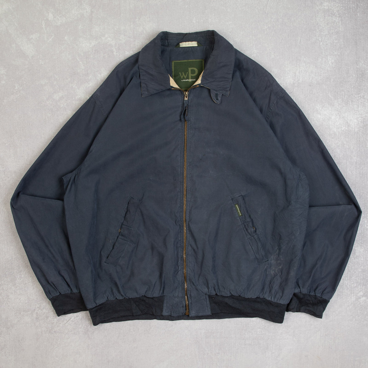 MEN'S VINTAGE 1990S FULL ZIP HARRINGTON JACKET - MEDIUM – North