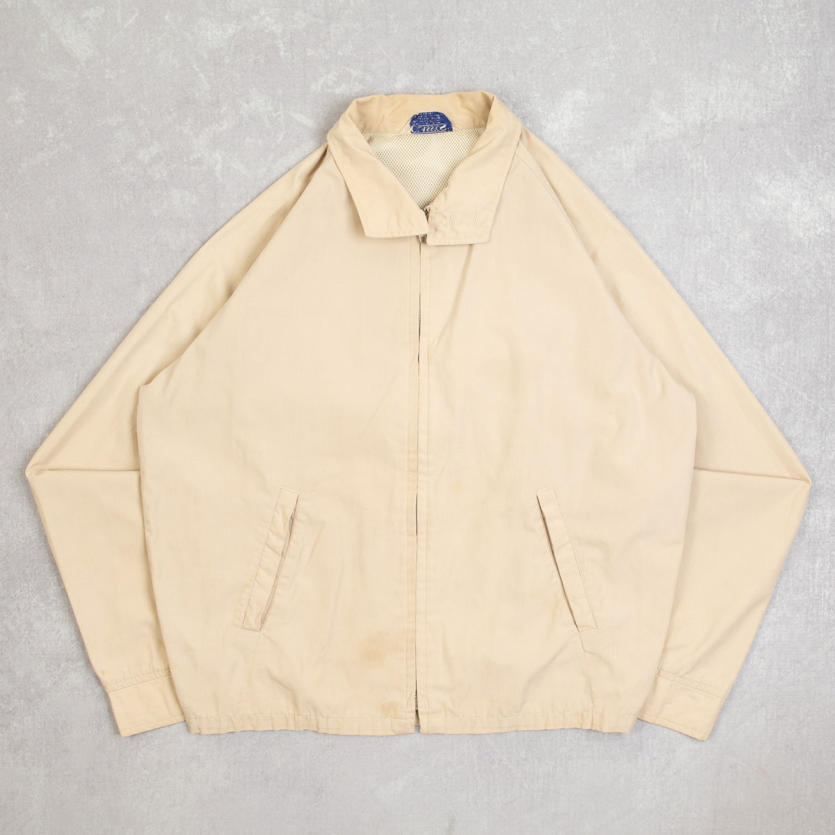 ジャケット・アウター 80s vtg short wool Harrington jacket MEN'S VINTAGE 1980S HARRINGTON FULL ZIP JACKET - MEDIUM – North
