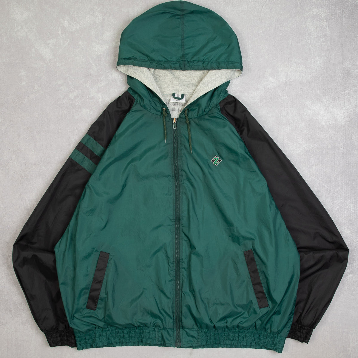 MEN'S VINTAGE 1990S FULL ZIP HOODED JACKET - X-LARGE – North Workshop