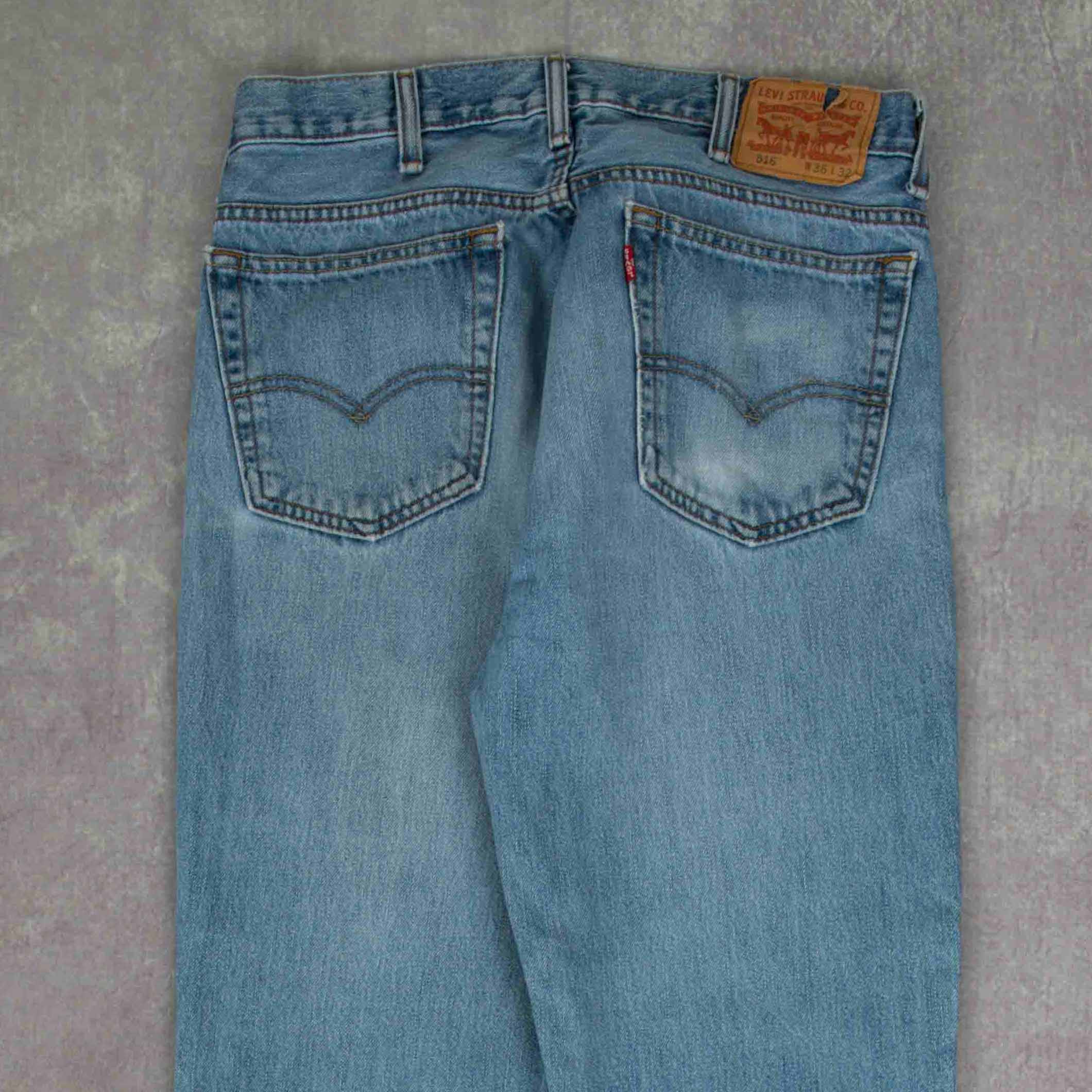 MEN'S VINTAGE LEVI'S 516 STRAIGHT LEG JEANS W36 X L33 – North