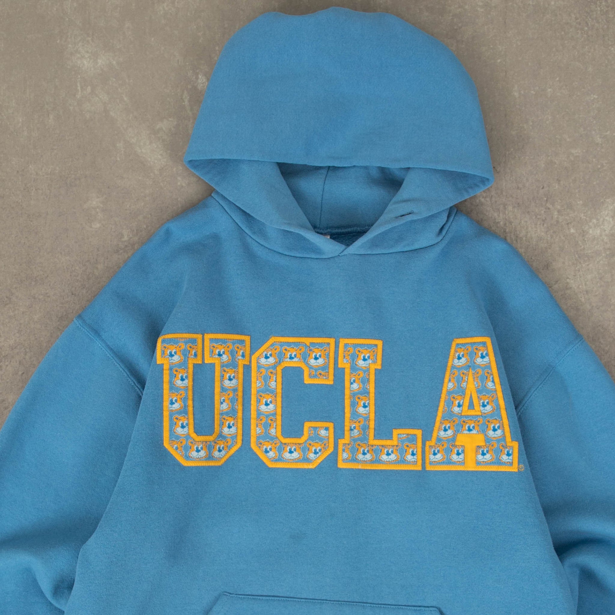 MEN'S VINTAGE RUSSELL ATHLETIC UCLA HOODED SWEATSHIRT