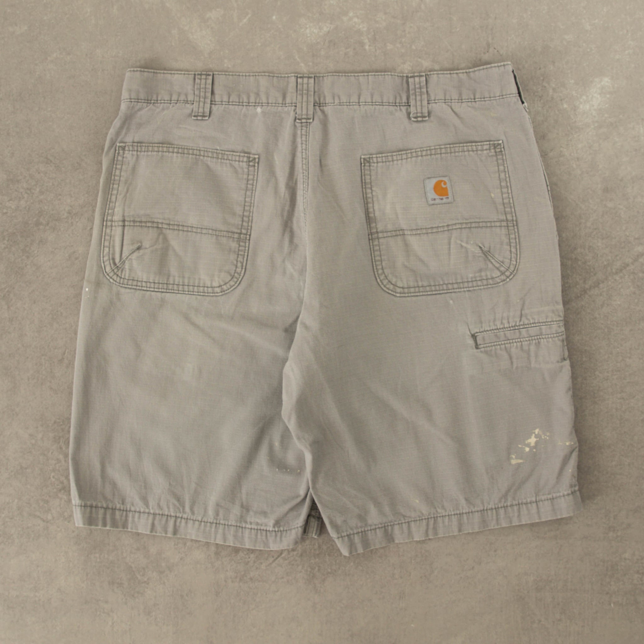 MEN'S VINTAGE CARHARTT CARPENTER PAINTER SHORTS - W38