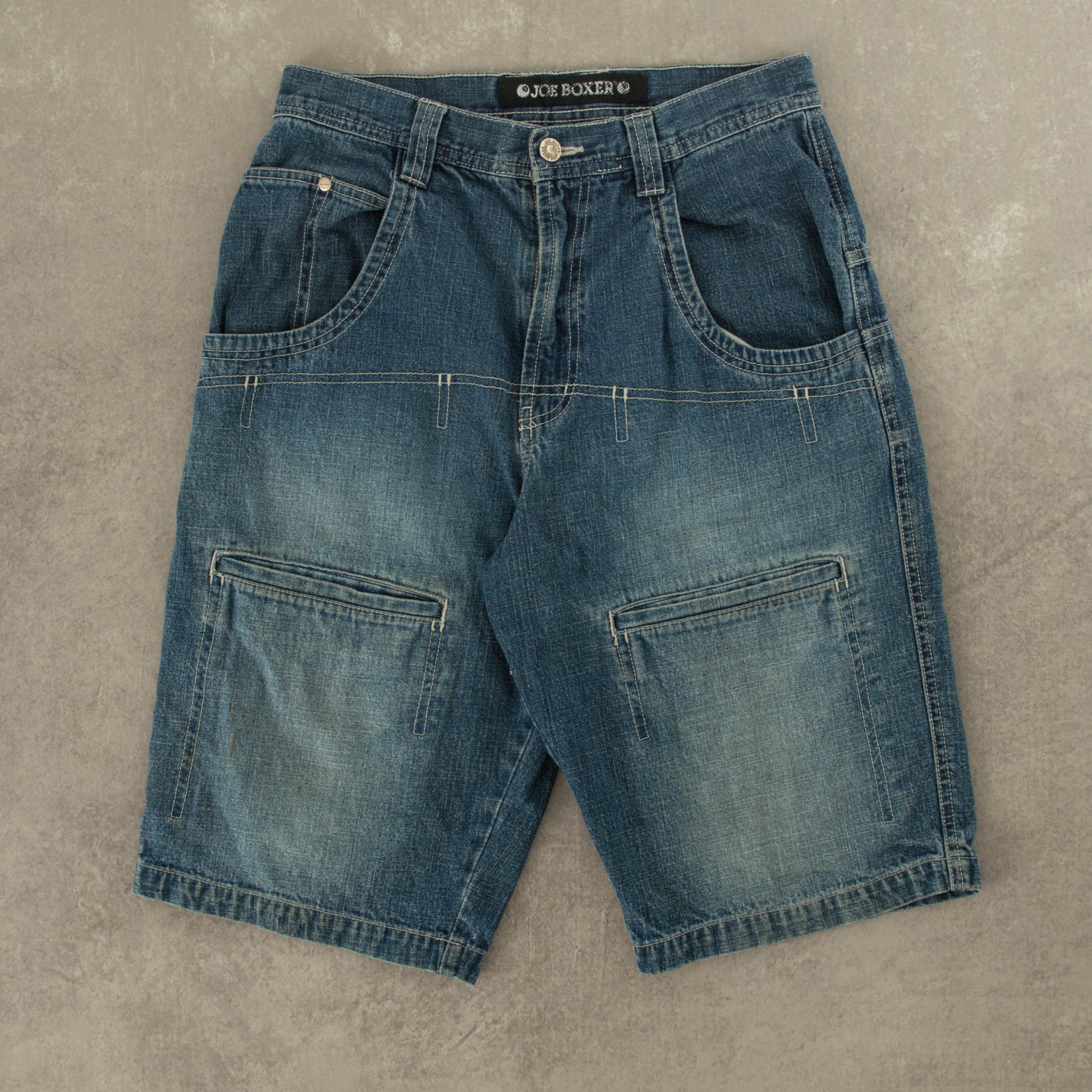 MEN S VINTAGE HIP HOP DENIM SHORTS W30 North Workshop