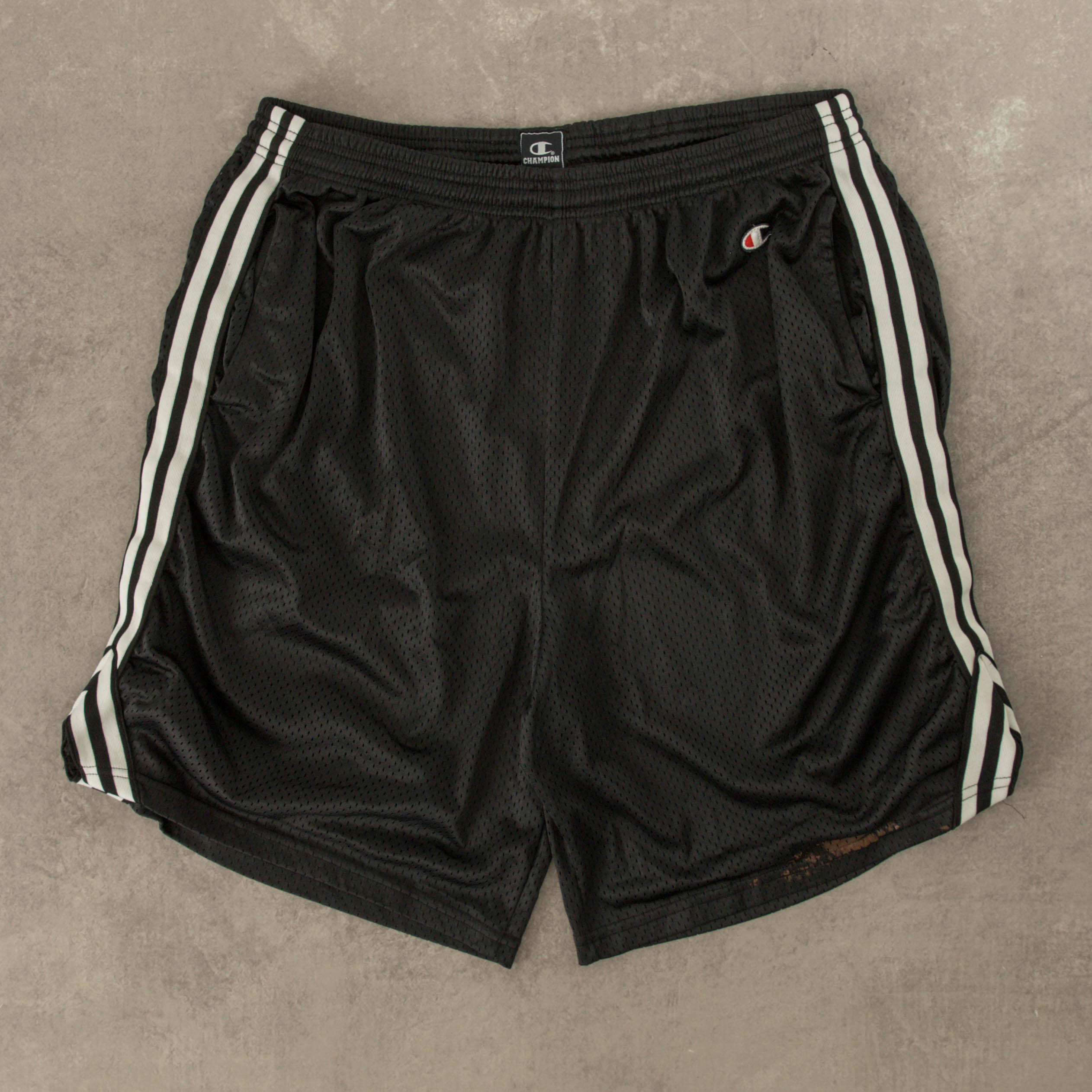 MEN S VINTAGE CHAMPION MESH BASKETBALL SHORTS X LARGE