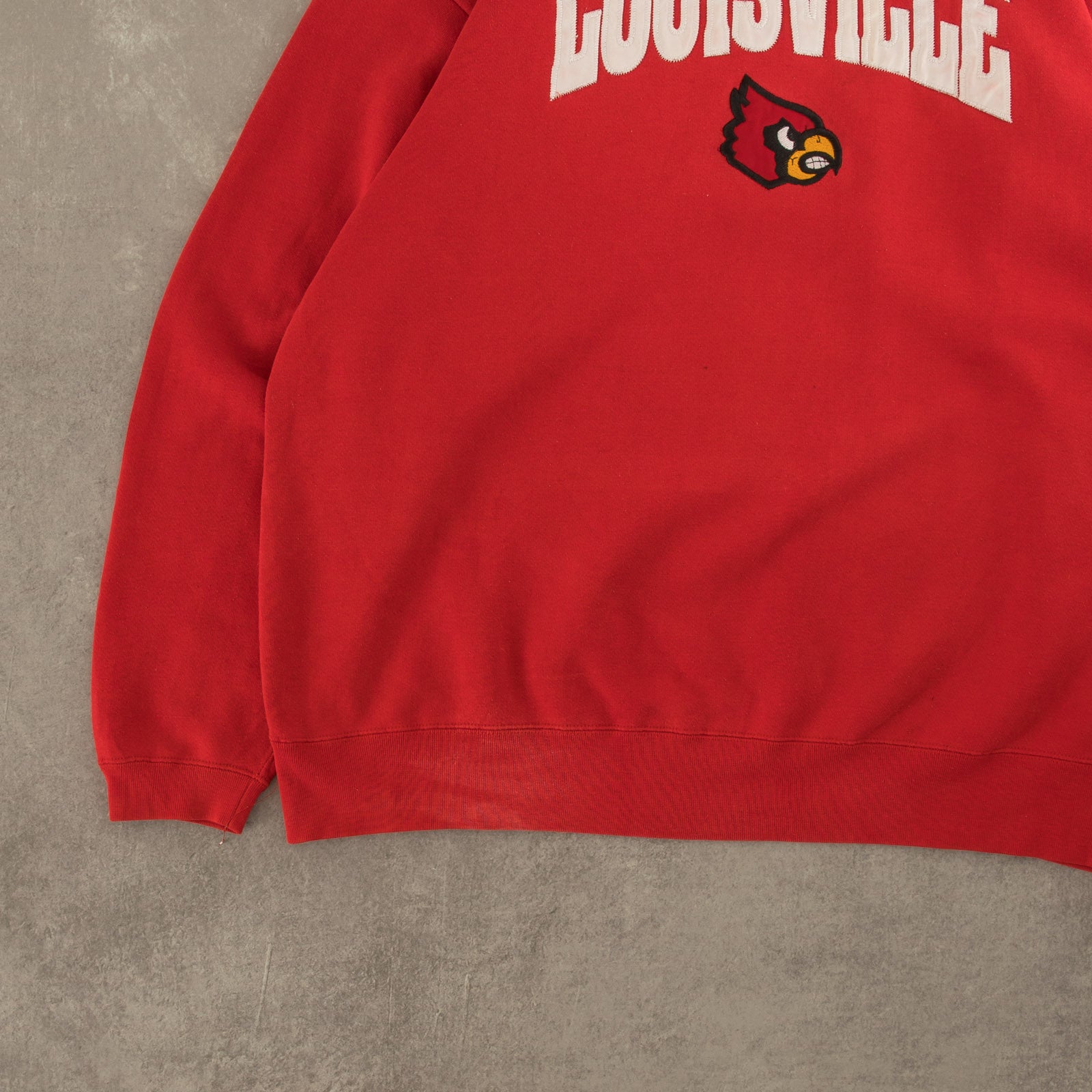 Louisville Crewneck Sweatshirt, Red