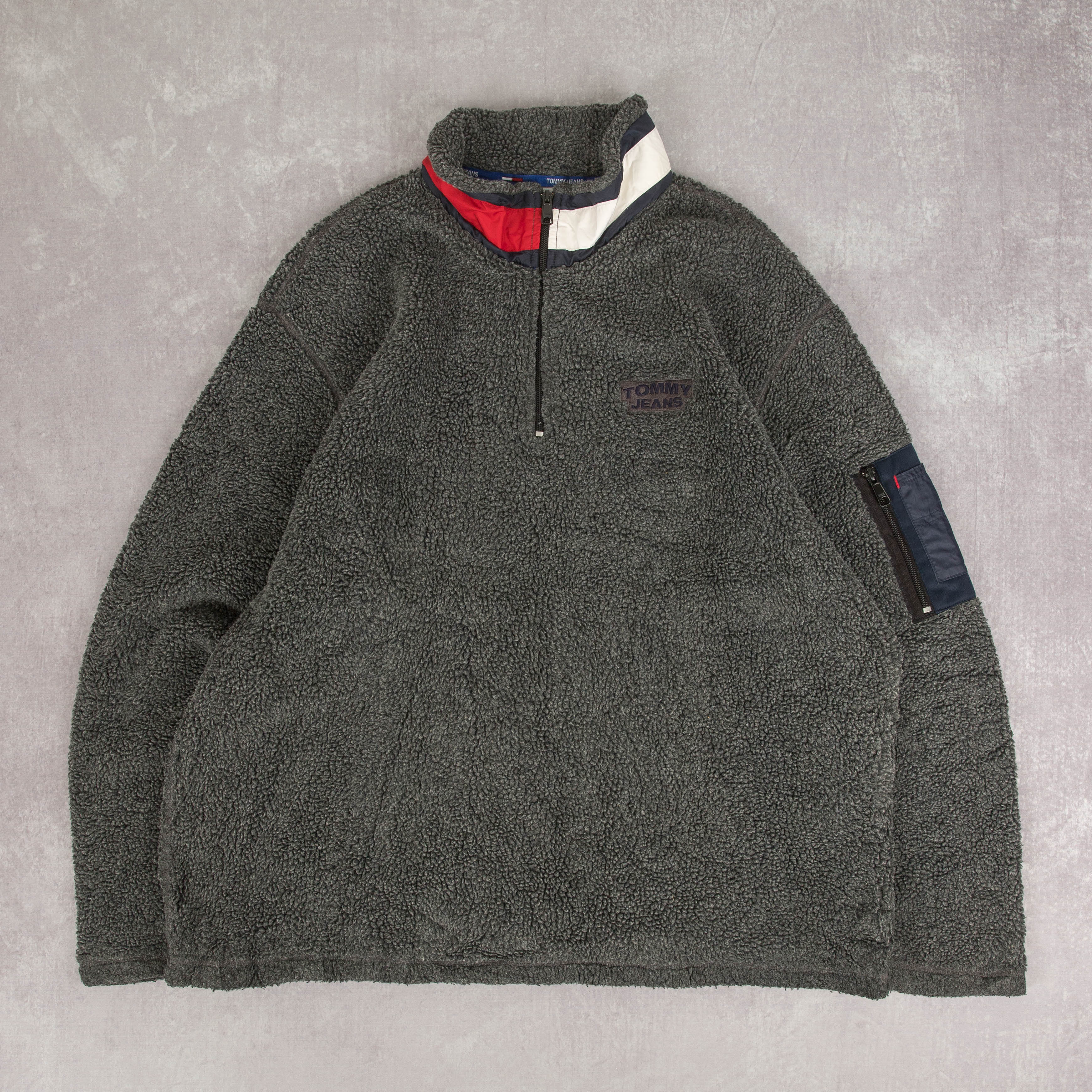 Vintage tommy hilfiger fleece new arrivals