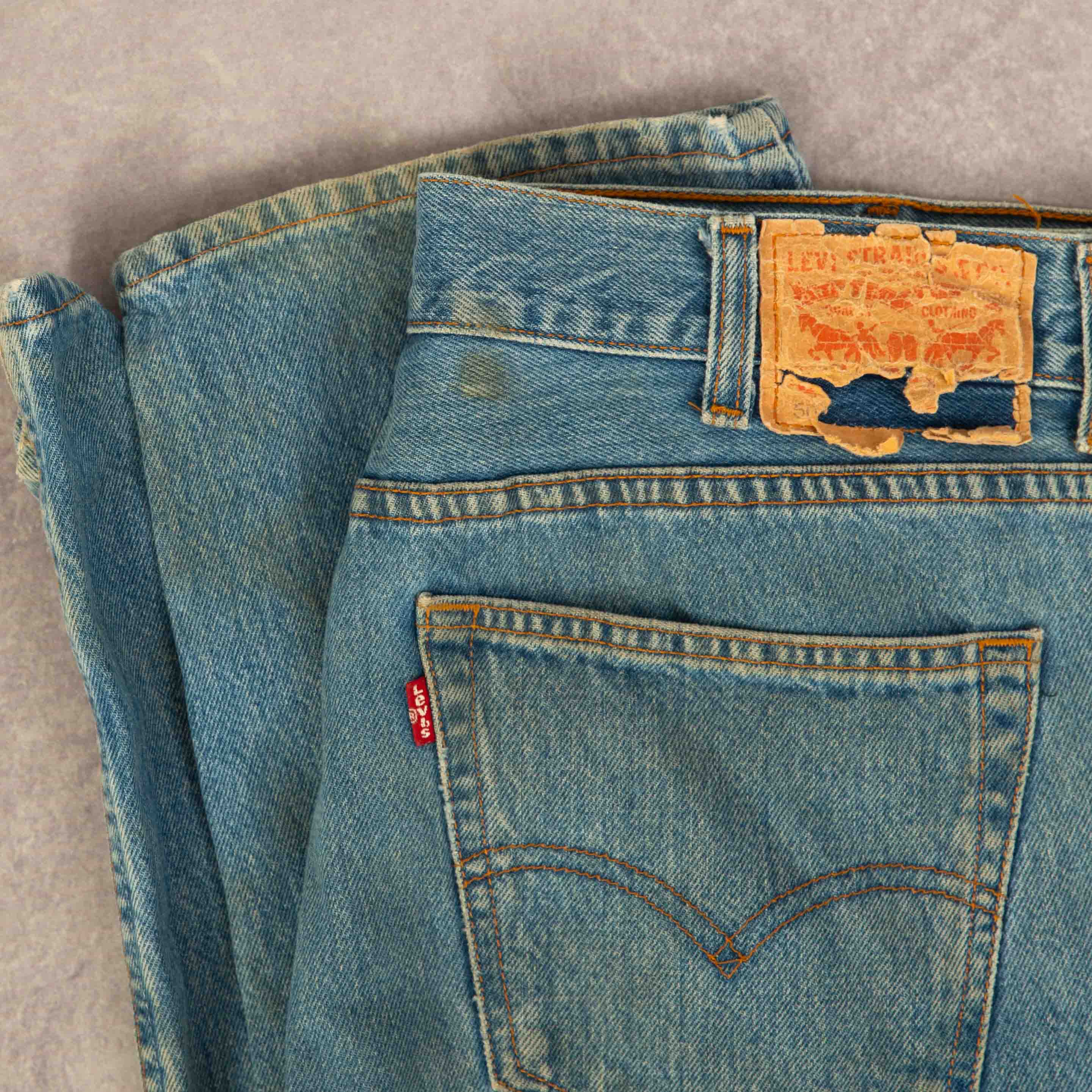 Vintage Levis 504 Levi Jeans Levi's 504 Women Blue Hot Pants Denim