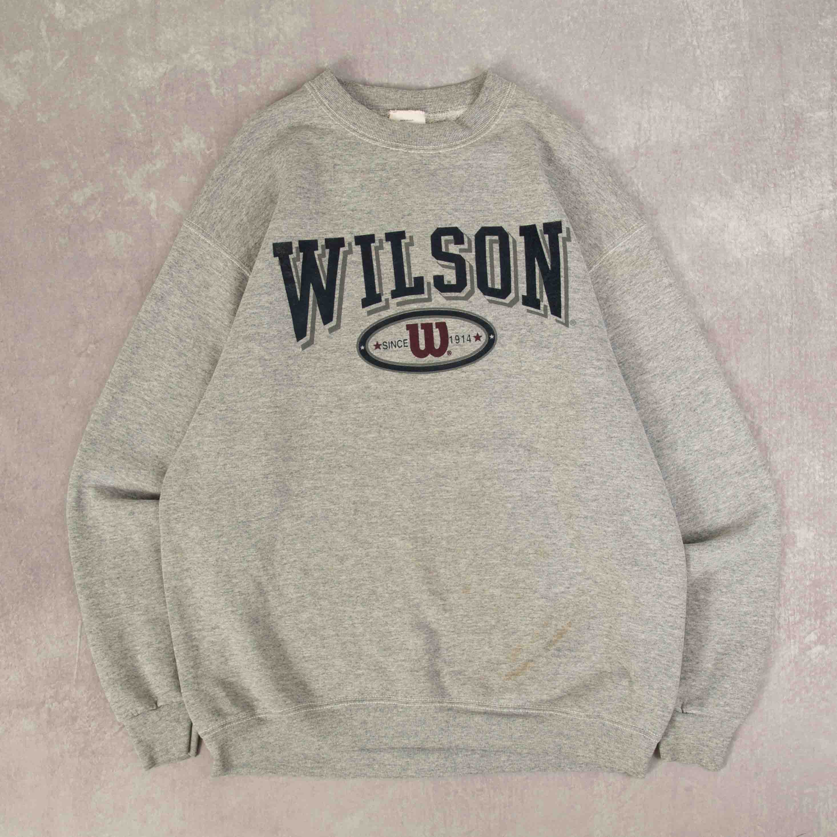 MEN S VINTAGE 1990S WILSON SWEATSHIRT LARGE North Workshop