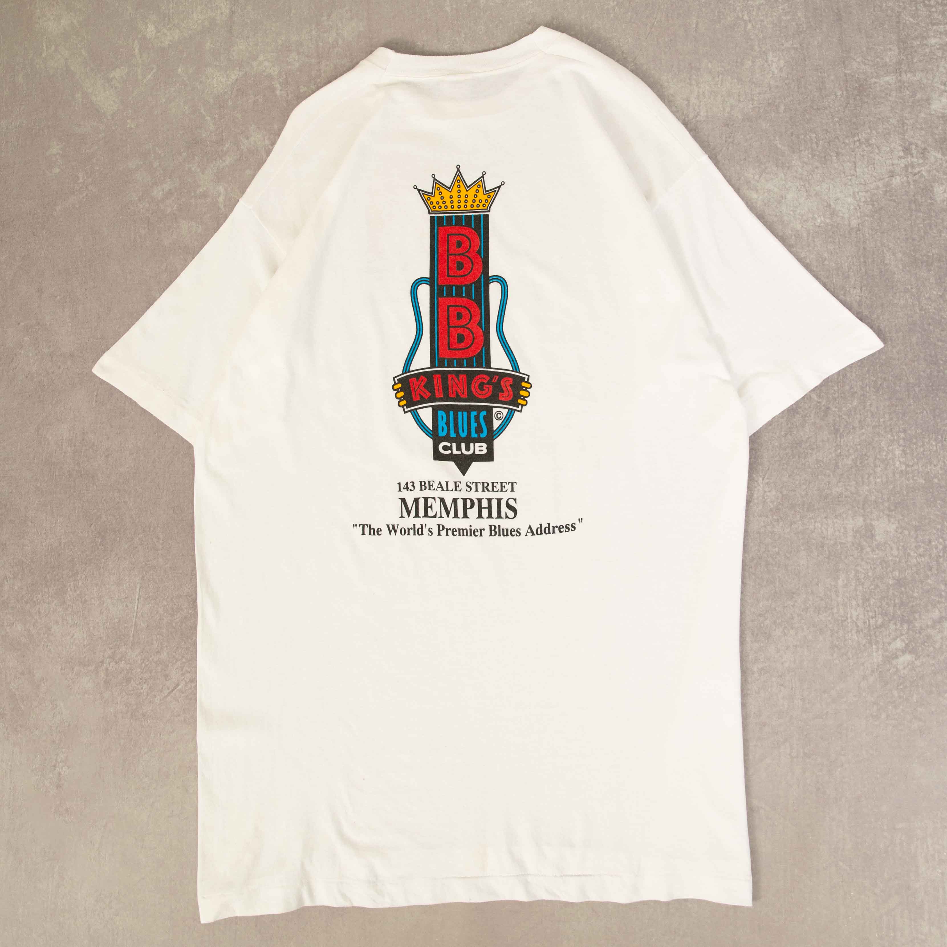 MEN'S VINTAGE 1990S B.B KING'S BLUES CLUB SINGLE STITCH T-SHIRT - XX-L –  North Workshop