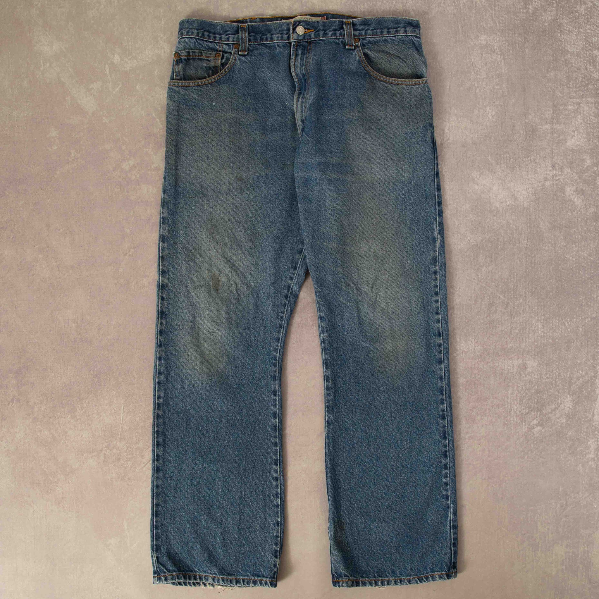 MEN'S VINTAGE LEVI'S 517 FLARED FIT JEANS - W36 X L30 – North Workshop