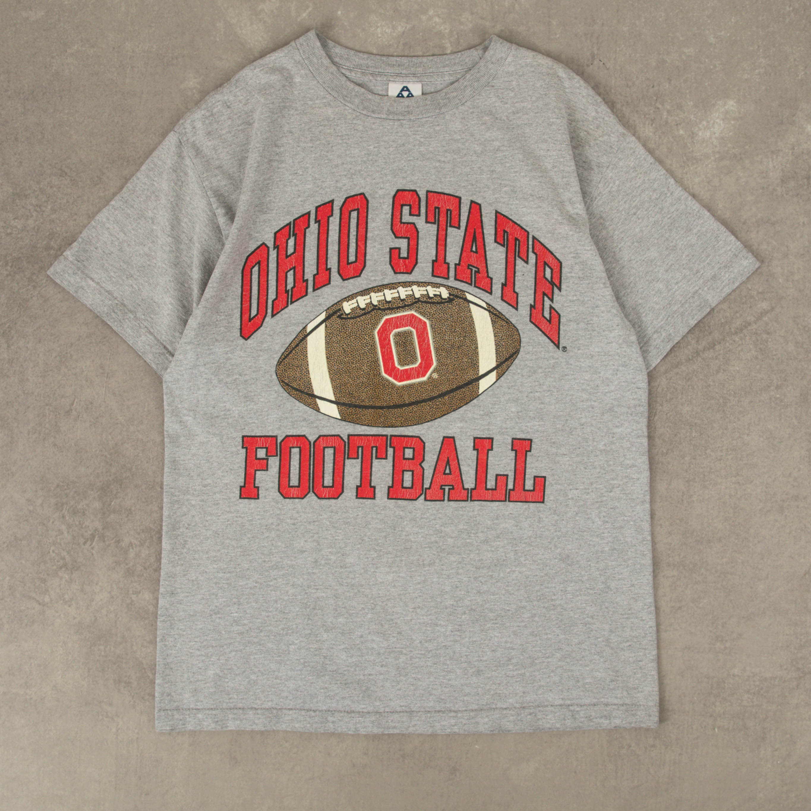 MEN S VINTAGE OHIO STATE FOOTBALL COLLEGE T SHIRT MEDIUM North Workshop