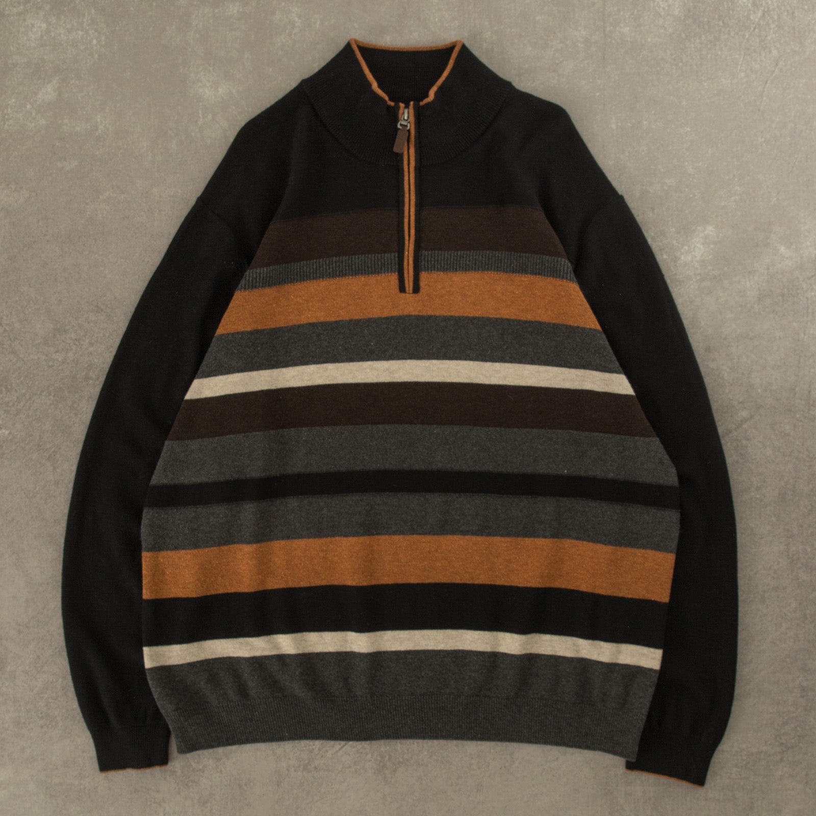 Men's quarter zip on sale sweater with elbow patches