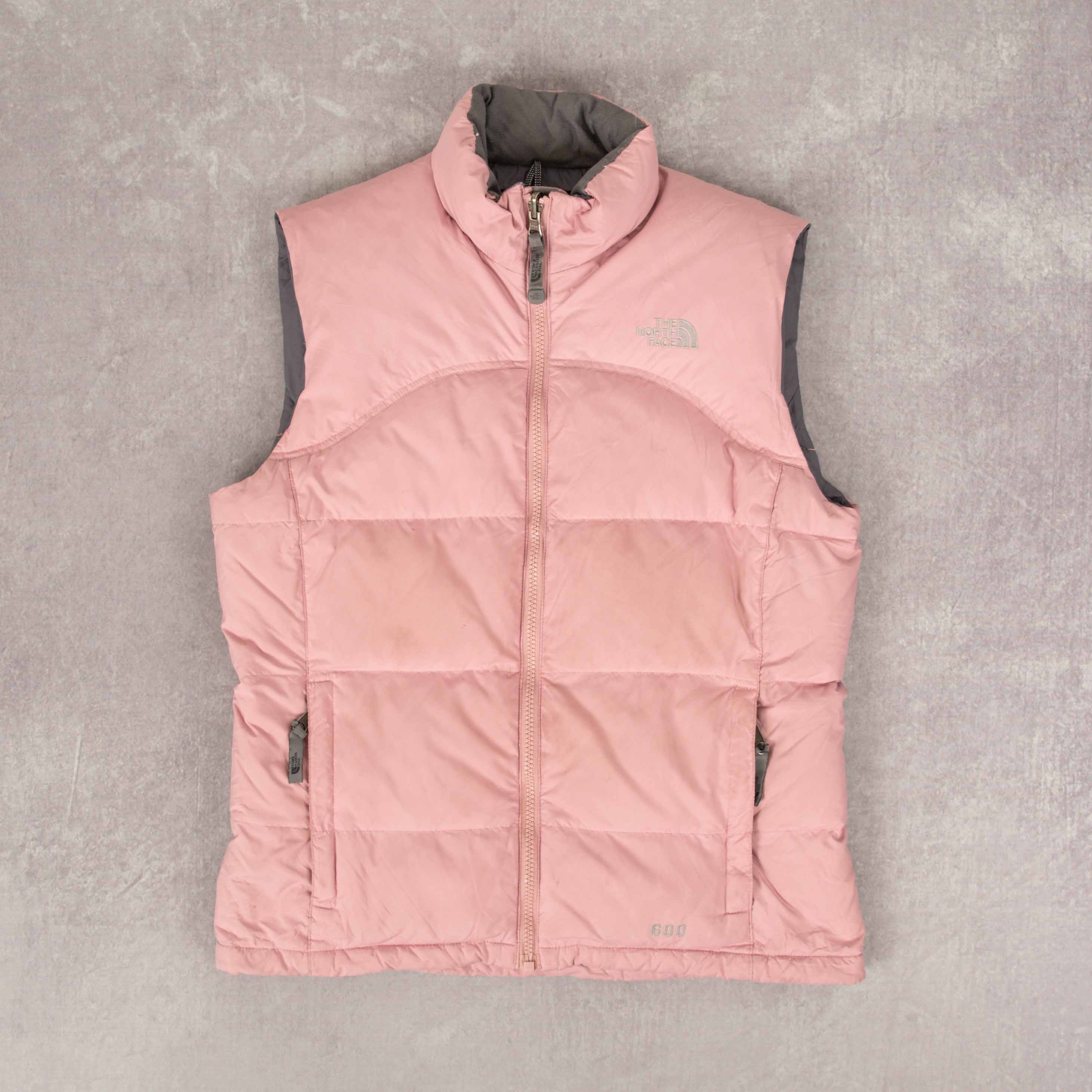 WOMEN'S VINTAGE THE NORTH FACE 600 PUFFER GILET JACKET SMALL