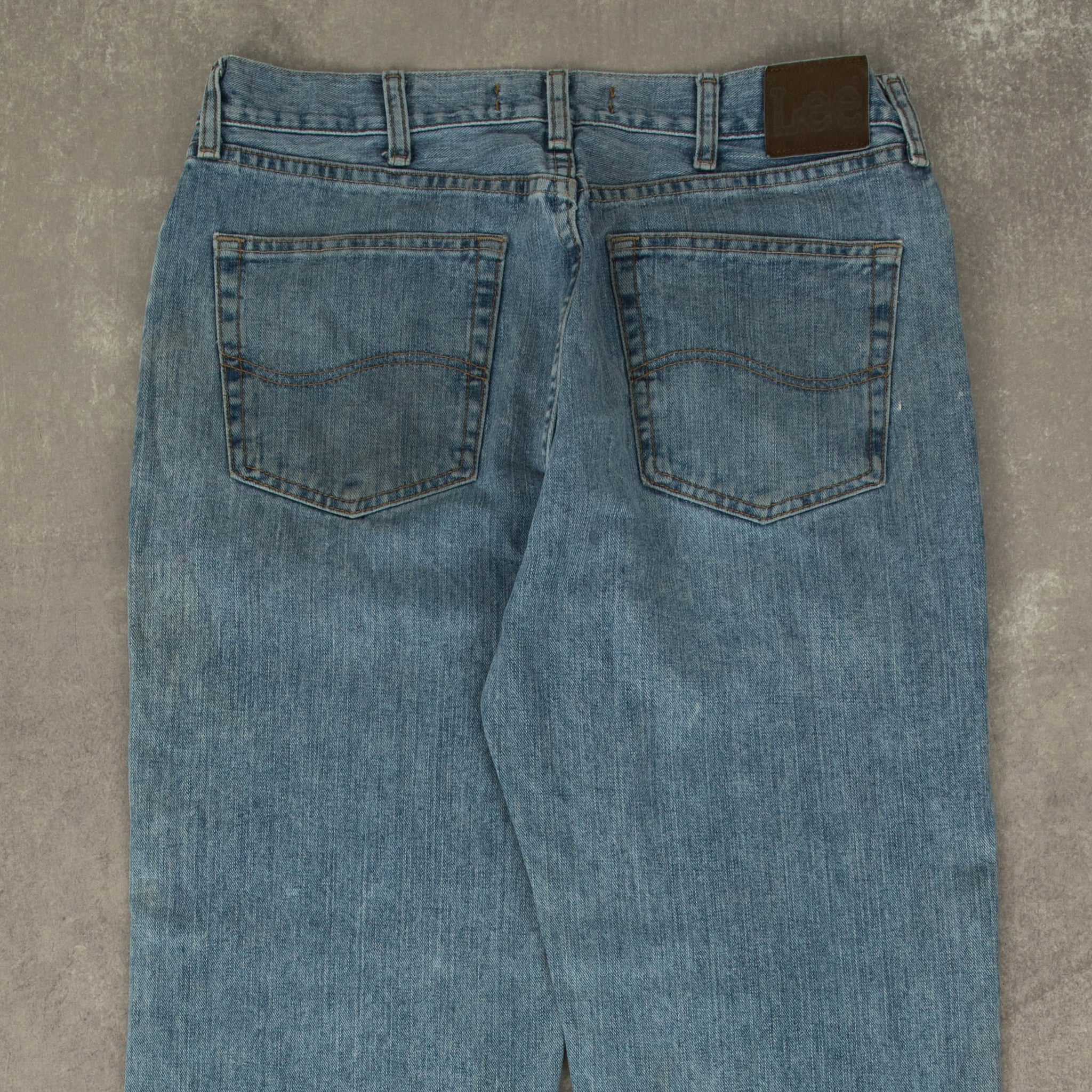 MEN'S VINTAGE LEE JEANS STRAIGHT LEG JEANS - W34 X L32 – North