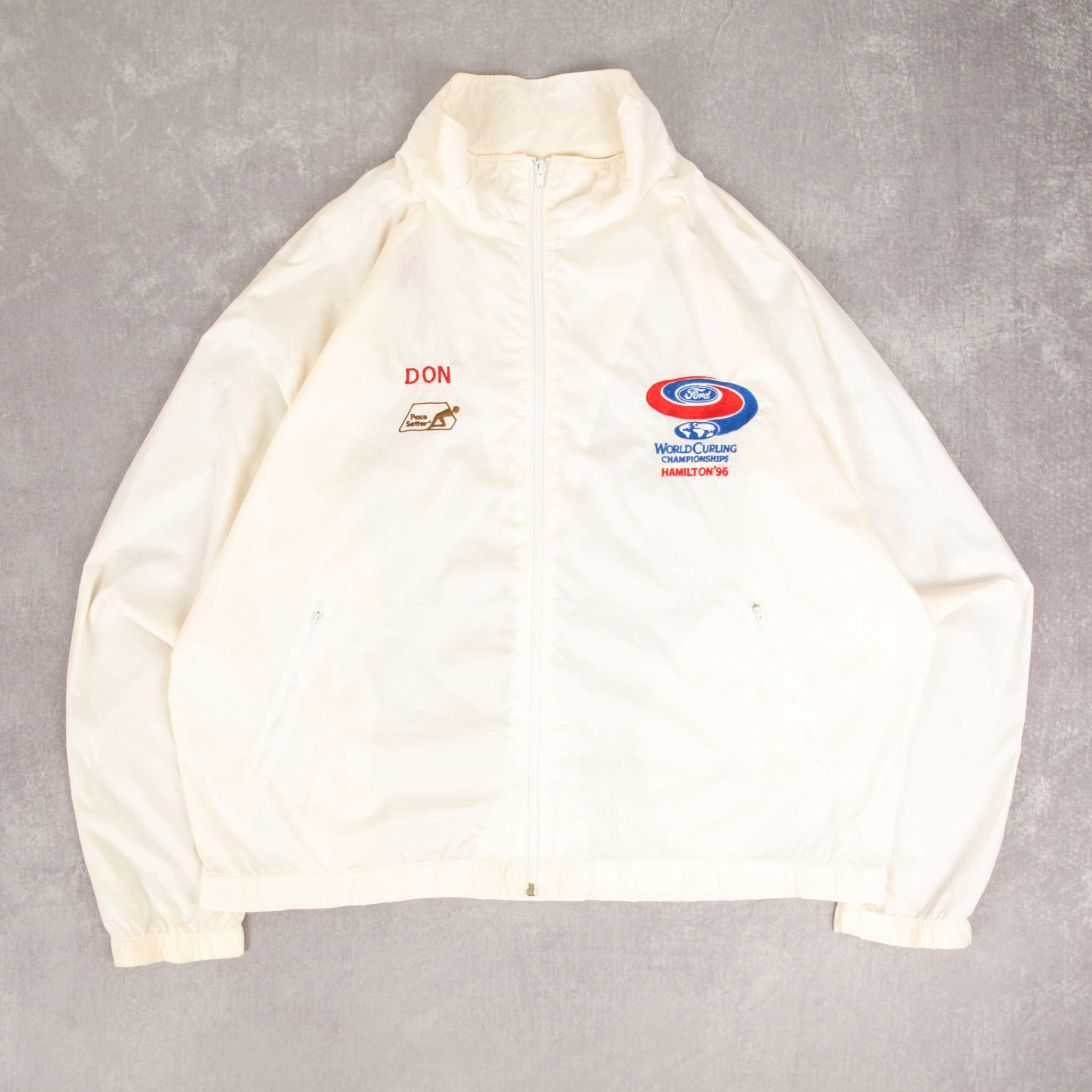 ジャケット・アウター Ford Racing jacket Nascar Ford Racing Jacket Embroidered Racing Champions