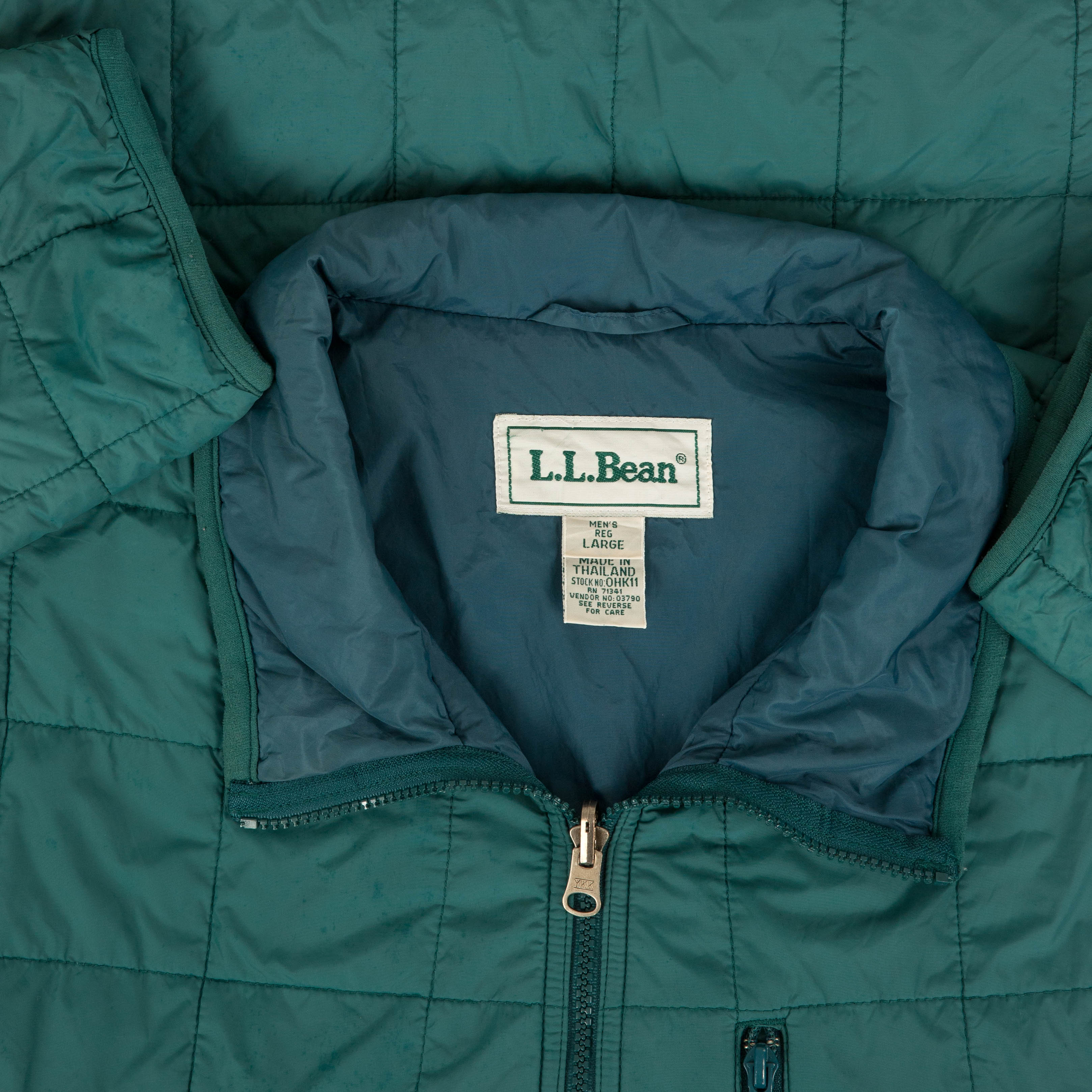 ー品販売  VINTAGE MEN'S L.L.BEAN Workshop North – LARGE - JACKET PADDED ジャケット・アウター