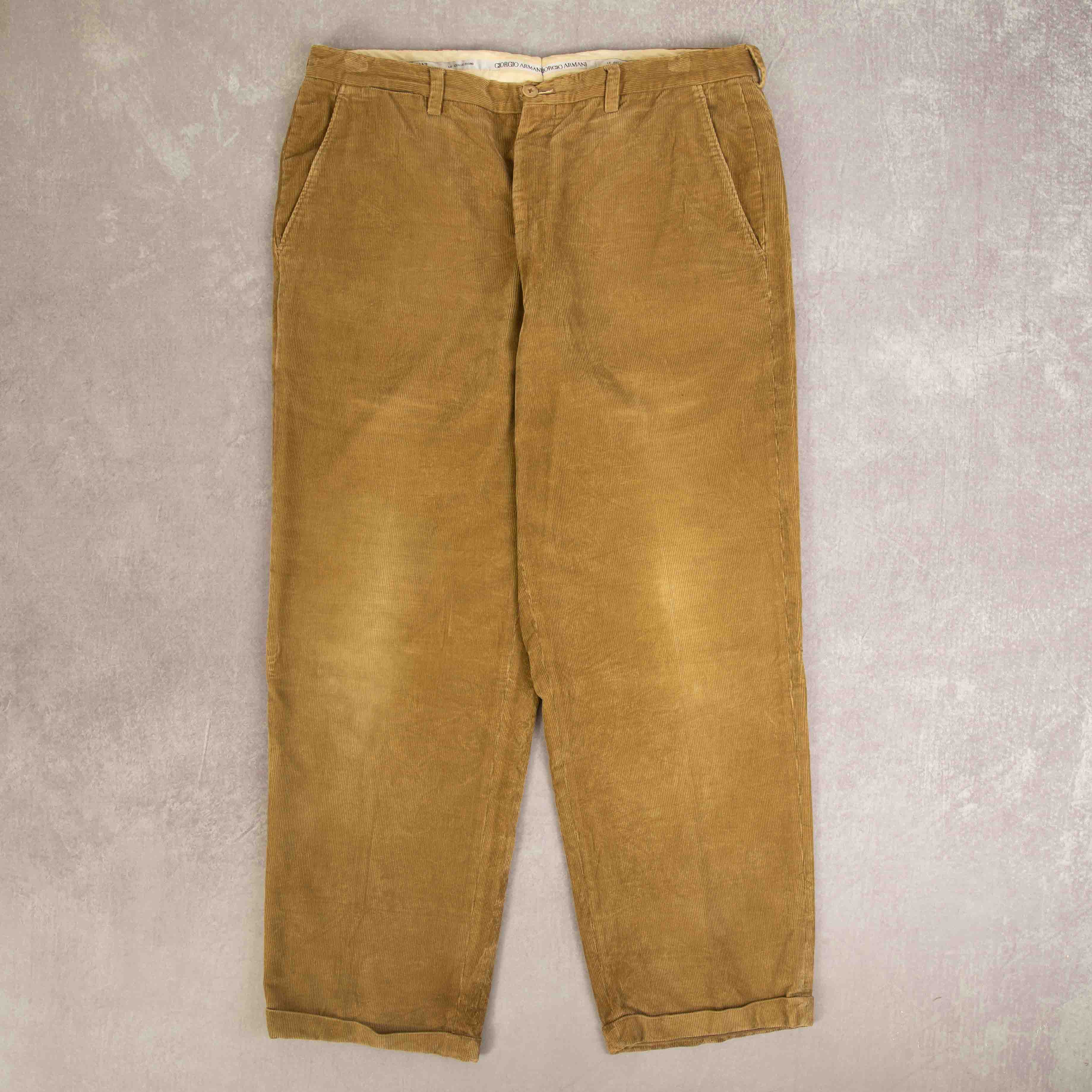 GIORGIO ARMANI】Made in Italy 70-80's Stretch Wool 2tuck pants（ジョルジオアルマーニ  イタリア製 ストレッチウール2タックパンツ スラックス） | MASCOT/E