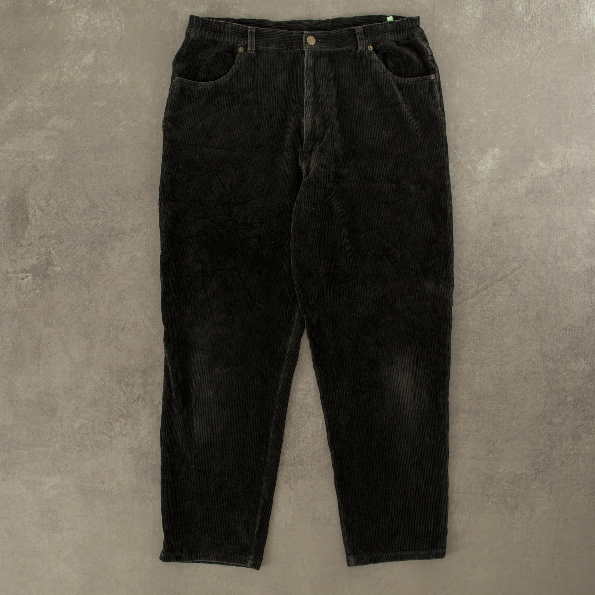 Black cord trousers womens online