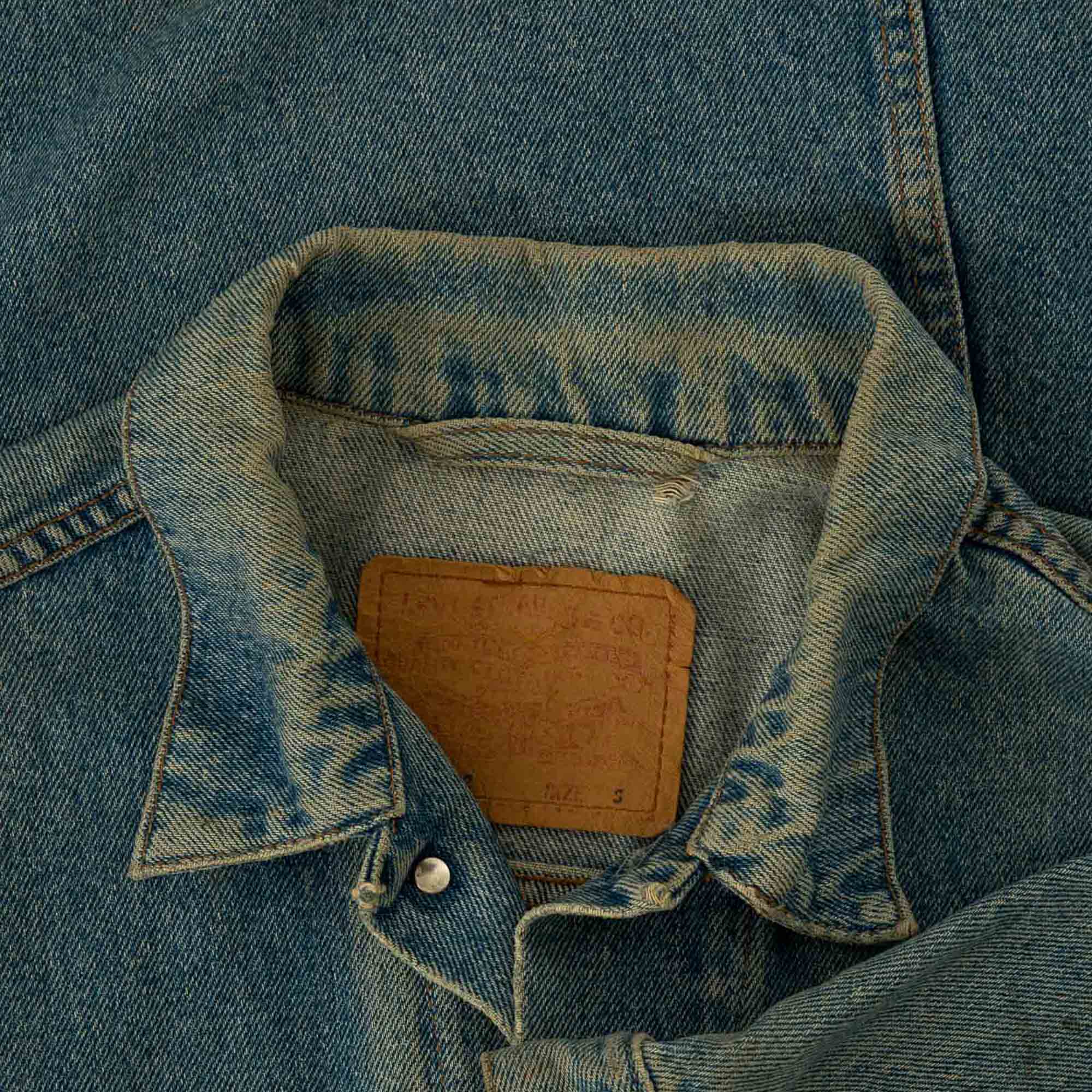MEN S VINTAGE 1989 LEVI S TYPE 3 DENIM JACKET SMALL North Workshop