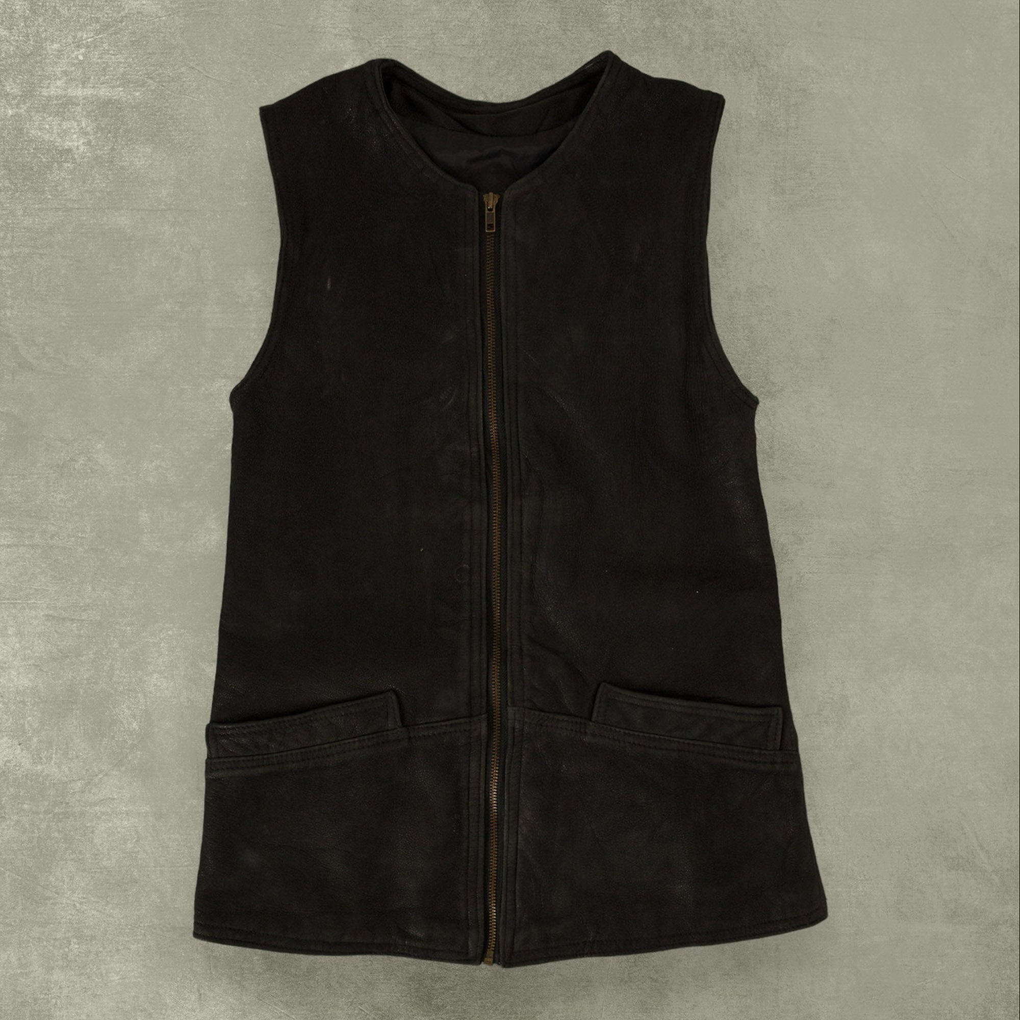 Mens suede vest discount