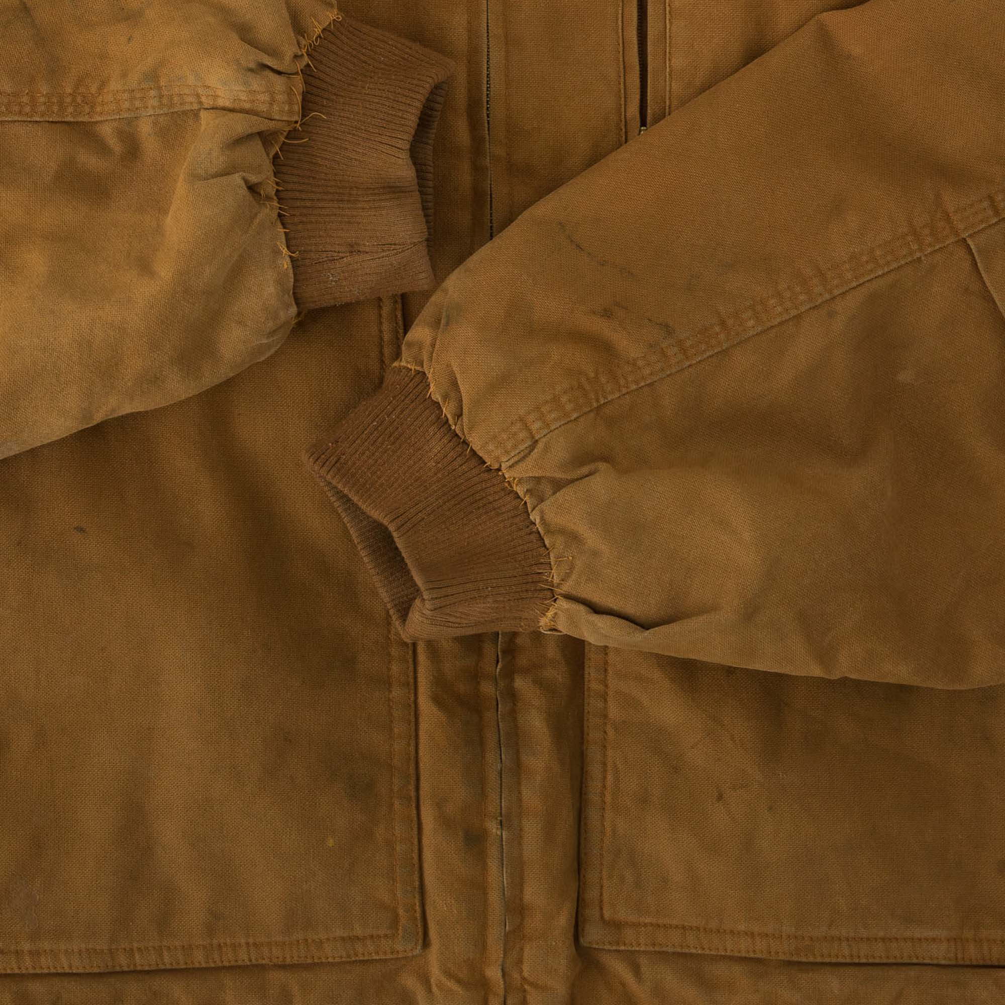 MEN S VINTAGE WALLS DISTRESSED HOODED WORKWEAR JACKET XX LARGE