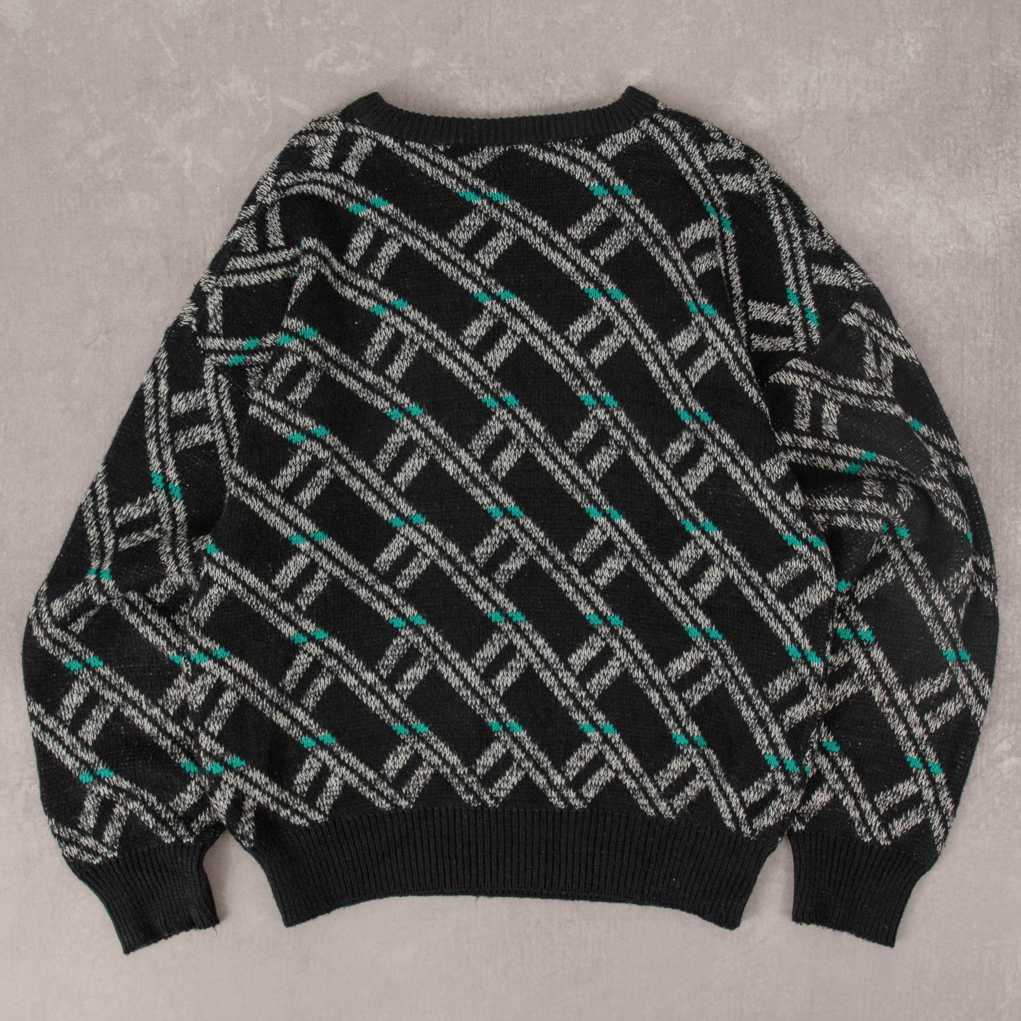 【GADID ANONIEM】GRAPHIC KNIT STOLE GADID ANONIEM】GRAPHIC KNIT STOLE