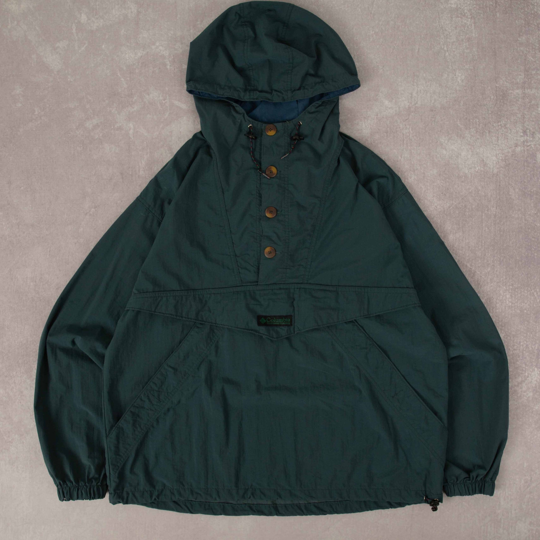 Vintage Columbia Green Anorak ジャケット s-l400.jpg