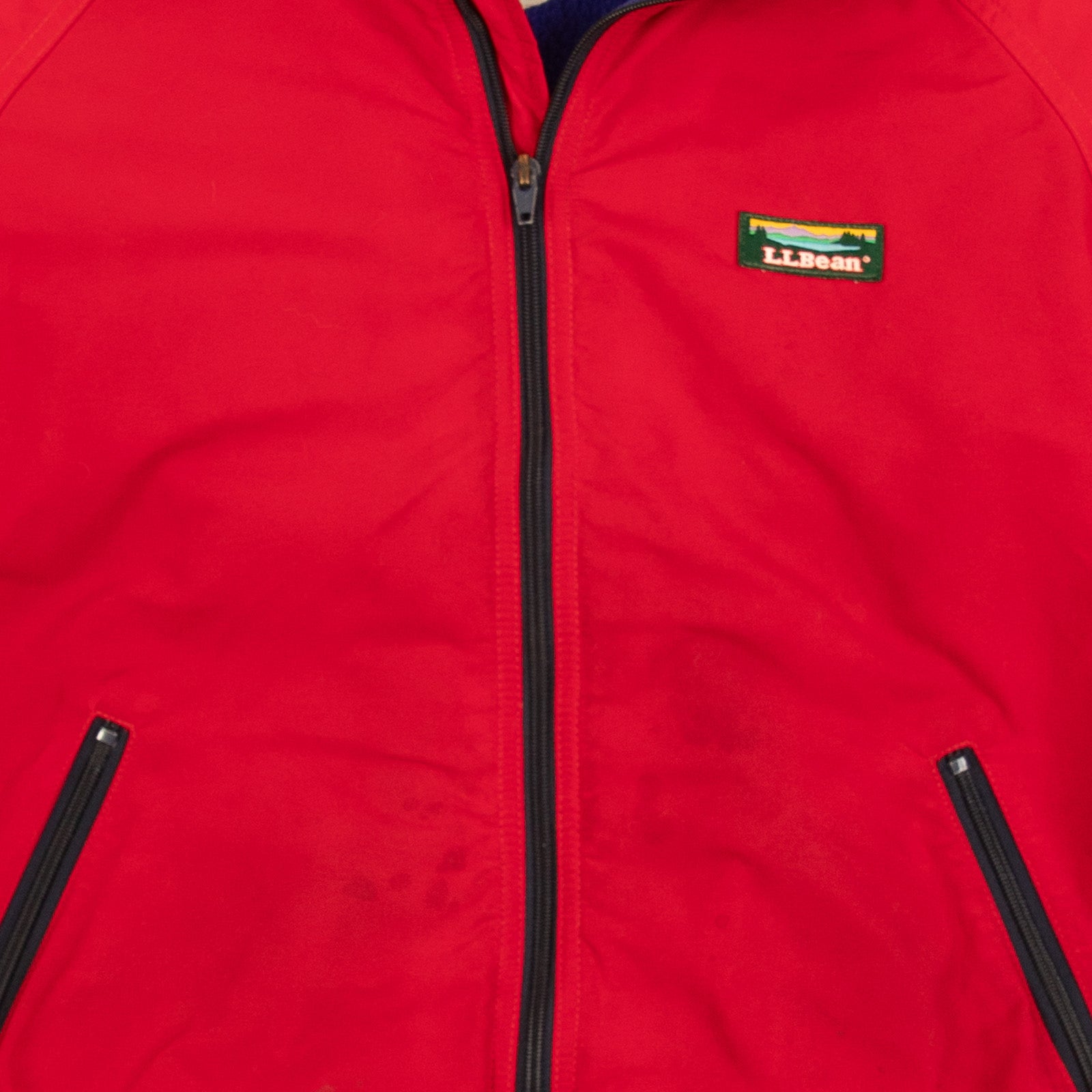 WOMEN'S VINTAGE 1990S L.L.BEAN FLEECE LINED WARM UP JACKET