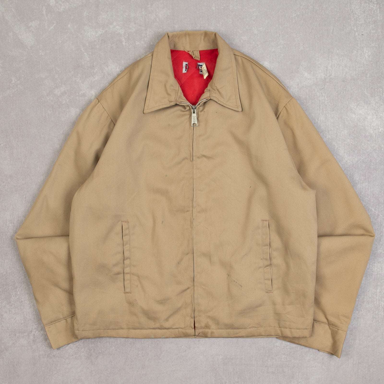 ジャケット・アウター 80s vtg short wool Harrington jacket MEN'S VINTAGE 1980S COLLARED HARRINGTON JACKET - MEDIUM – North