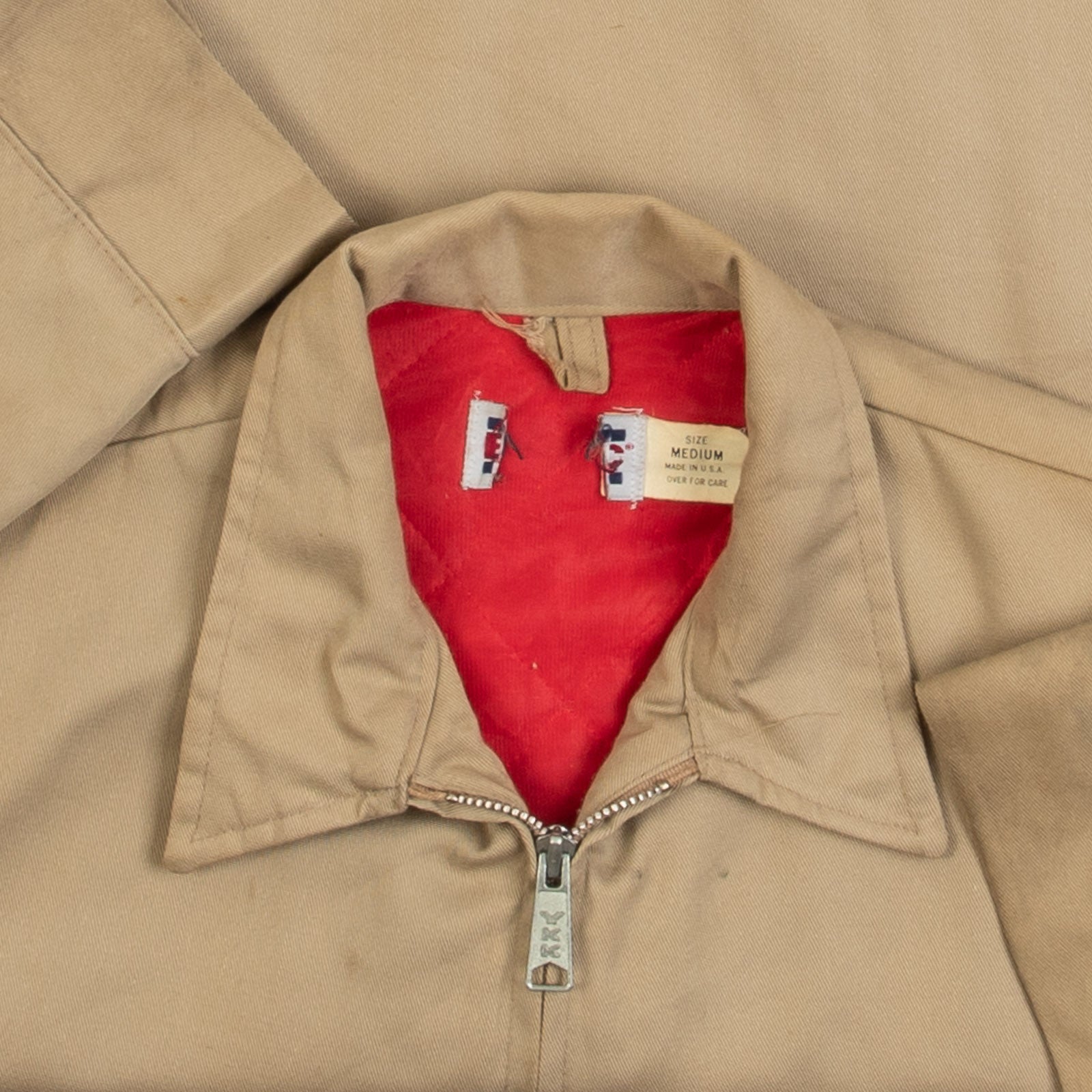 MEN'S VINTAGE 1980S COLLARED HARRINGTON JACKET - MEDIUM – North