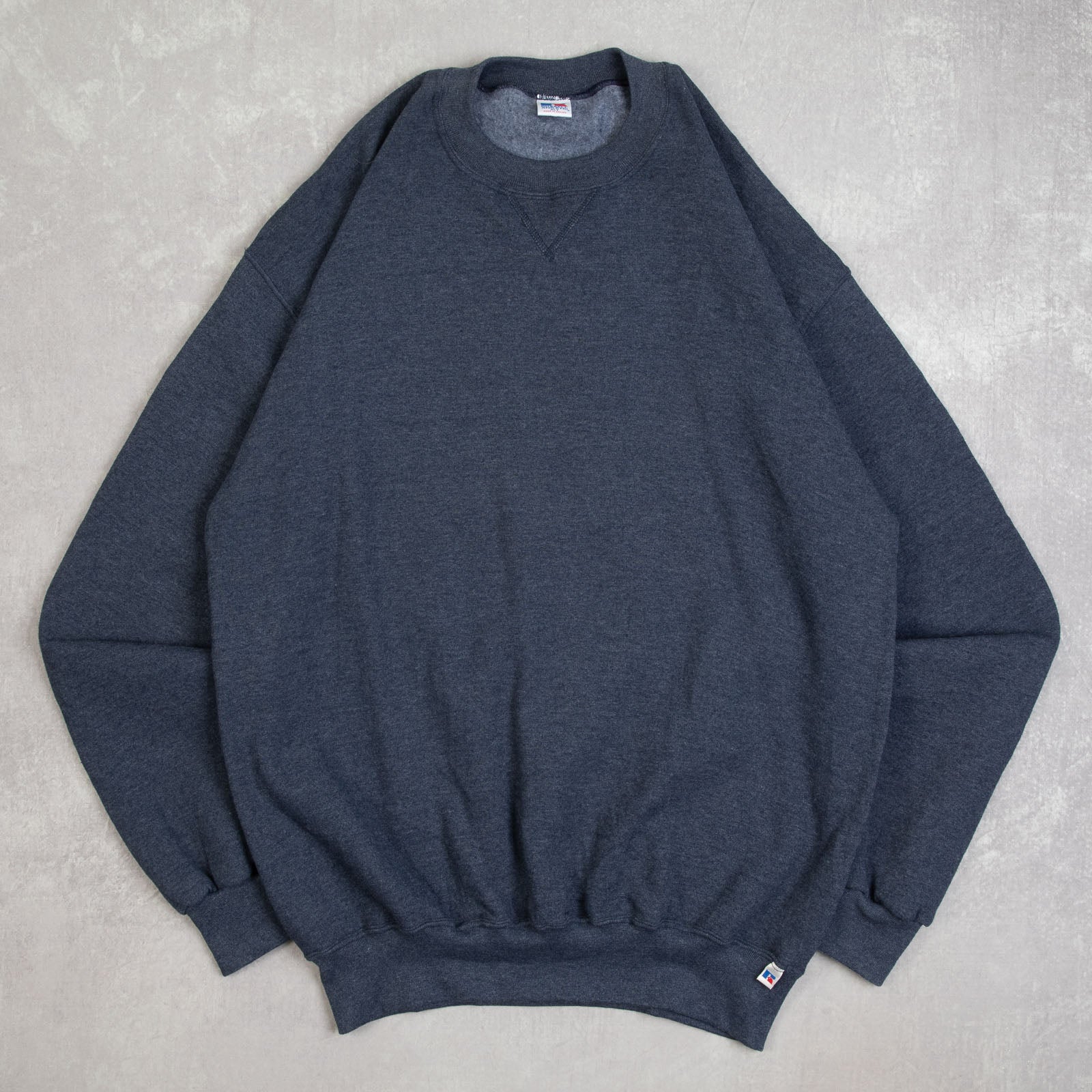 MEN'S VINTAGE 1990S RUSSELL ATHLETIC BLANK SWEATSHIRT - X-LARGE