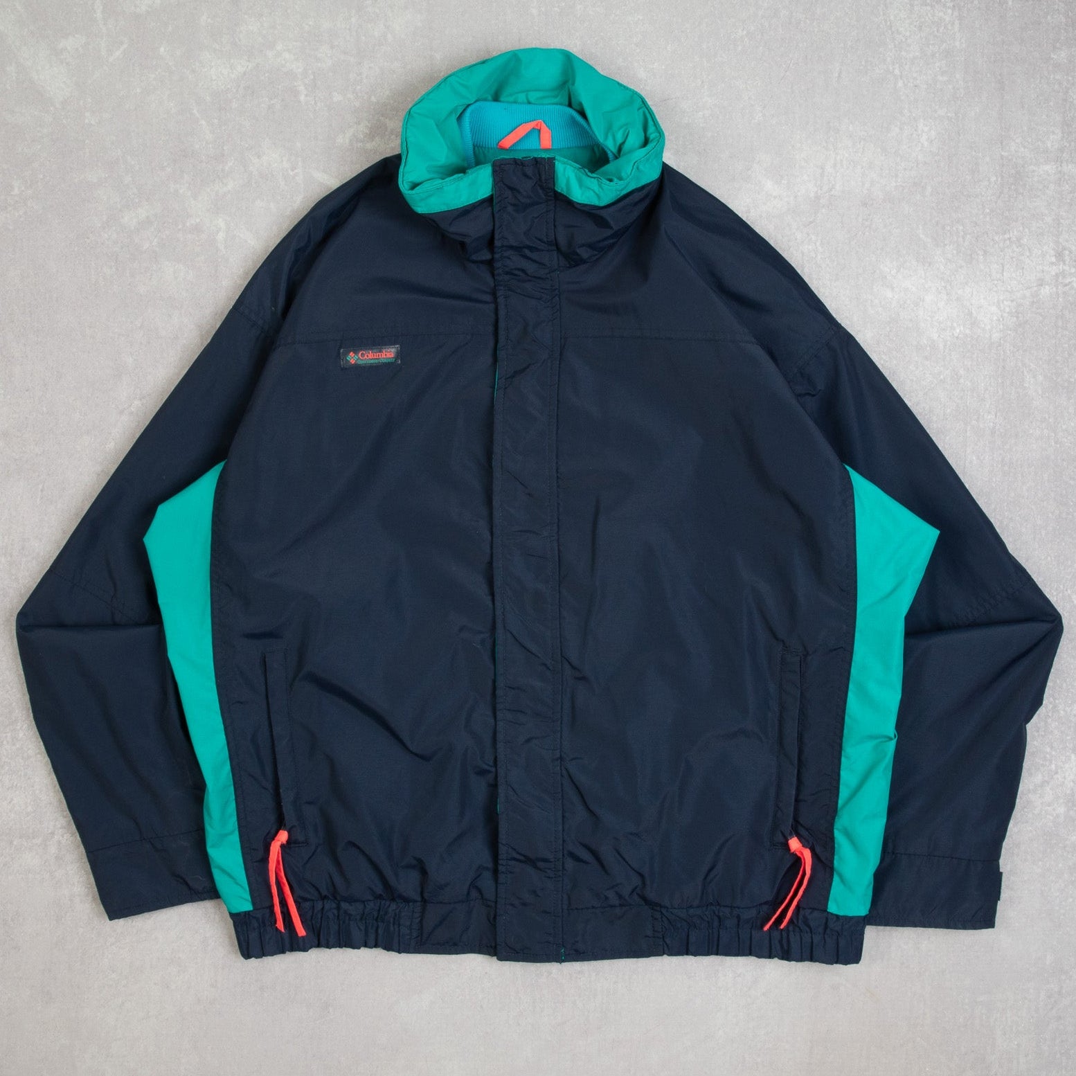 MEN'S VINTAGE 1990S COLUMBIA FULL ZIP JACKET - MEDIUM – North Workshop