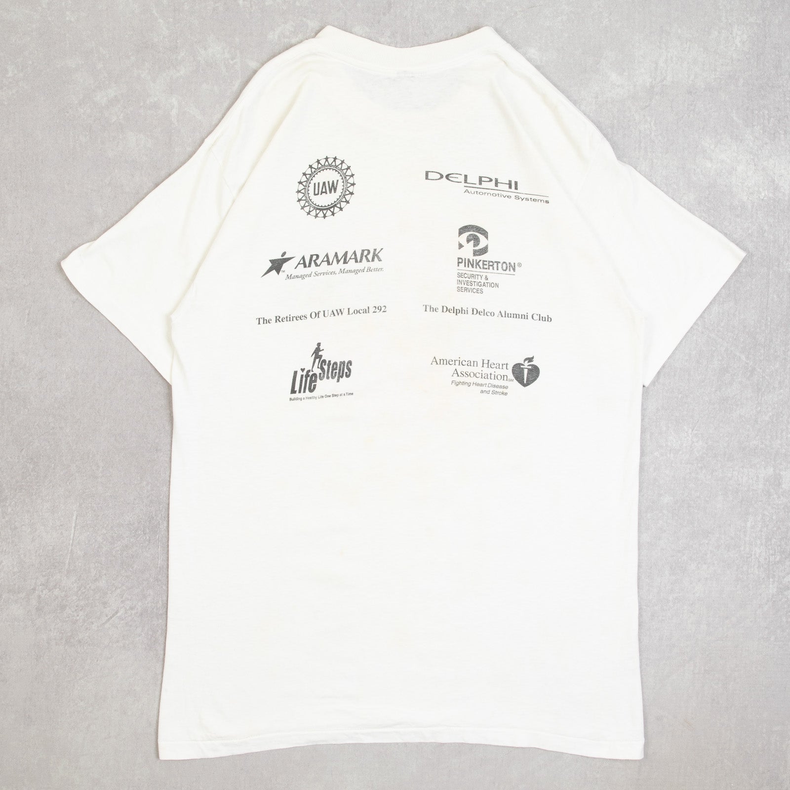Stab & Wound Psych Men's T-Shirt 'Both Ways' – Bianca, Cotone 100% Pre-ristretto, Stampata A Mano In USA