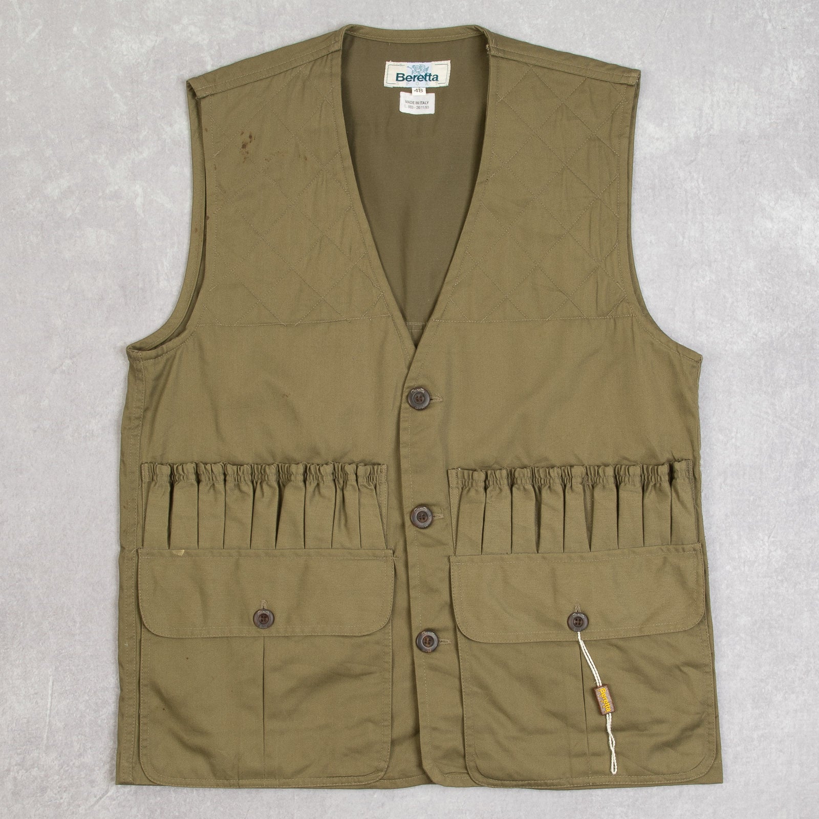 MEN'S VINTAGE 1980S QUILTED VEST JACKET - MEDIUM – North Workshop