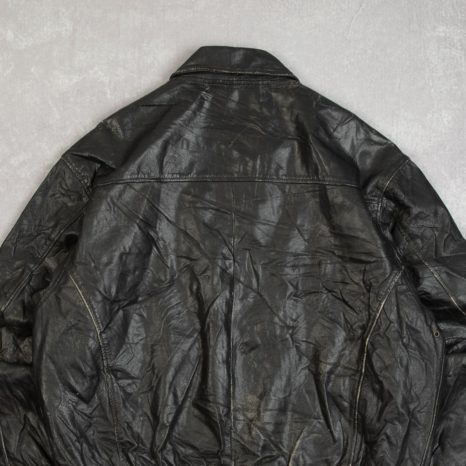 MEN'S VINTAGE 1990S A-2 LEATHER FLIGHT JACKET - X-LARGE – North