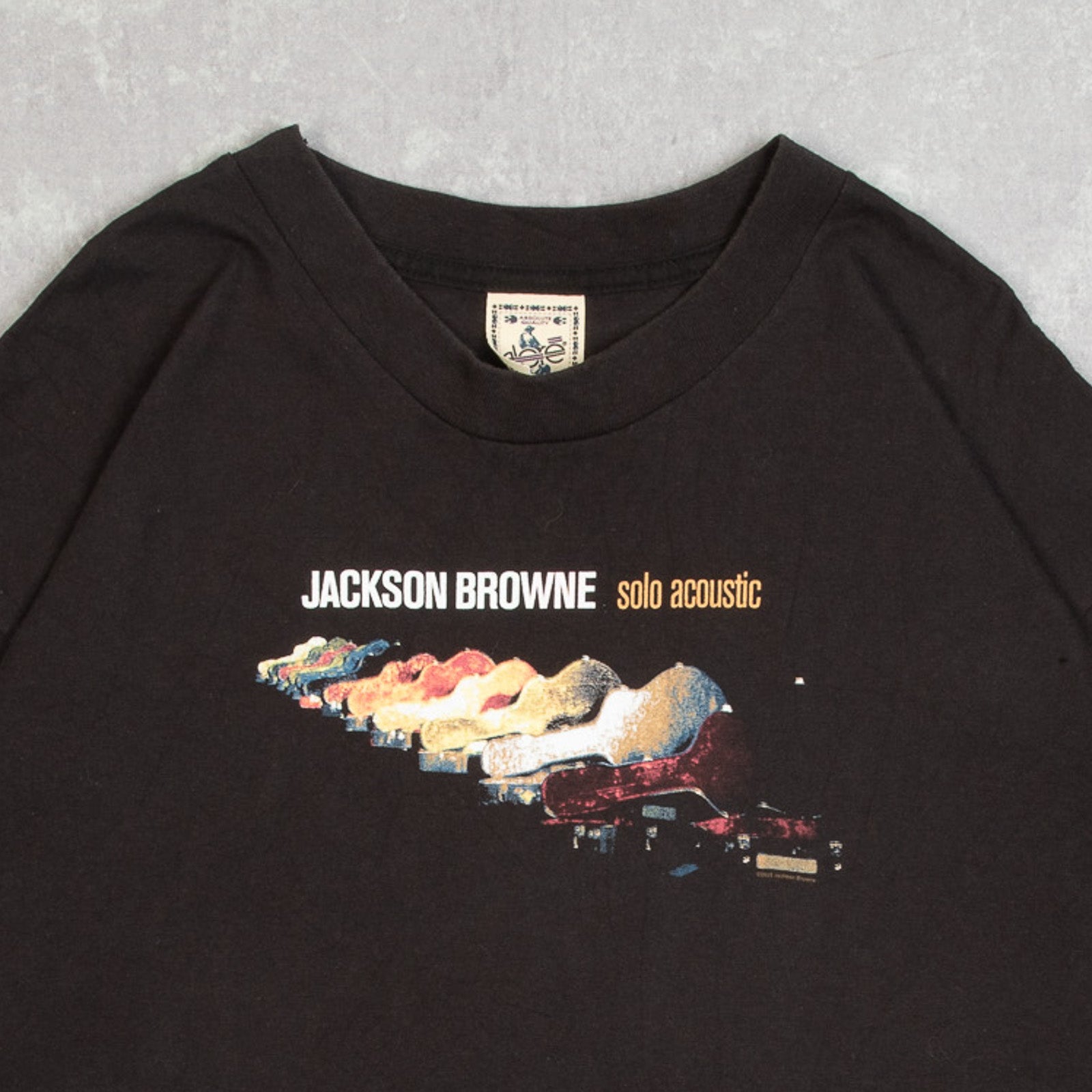 MEN'S VINTAGE 1990S JACKSON BROWNE SINGLE STITCH T-SHIRT - X-LARGE