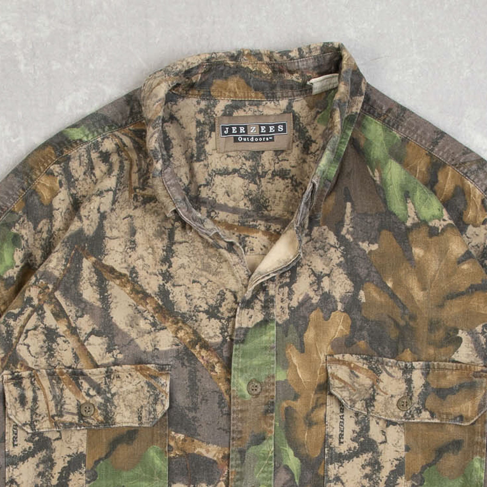MEN'S VINTAGE 1990S REAL TREE CAMO SHIRT - XX-LARGE – North Workshop