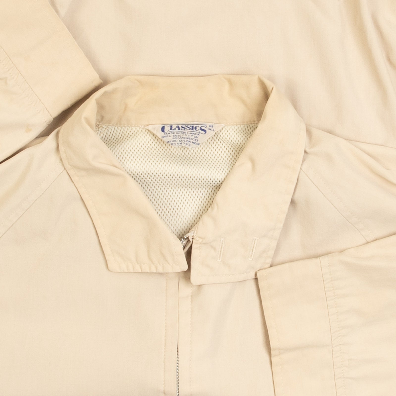 ジャケット・アウター 80s vtg short wool Harrington jacket MEN'S VINTAGE 1980S HARRINGTON FULL ZIP JACKET - MEDIUM – North
