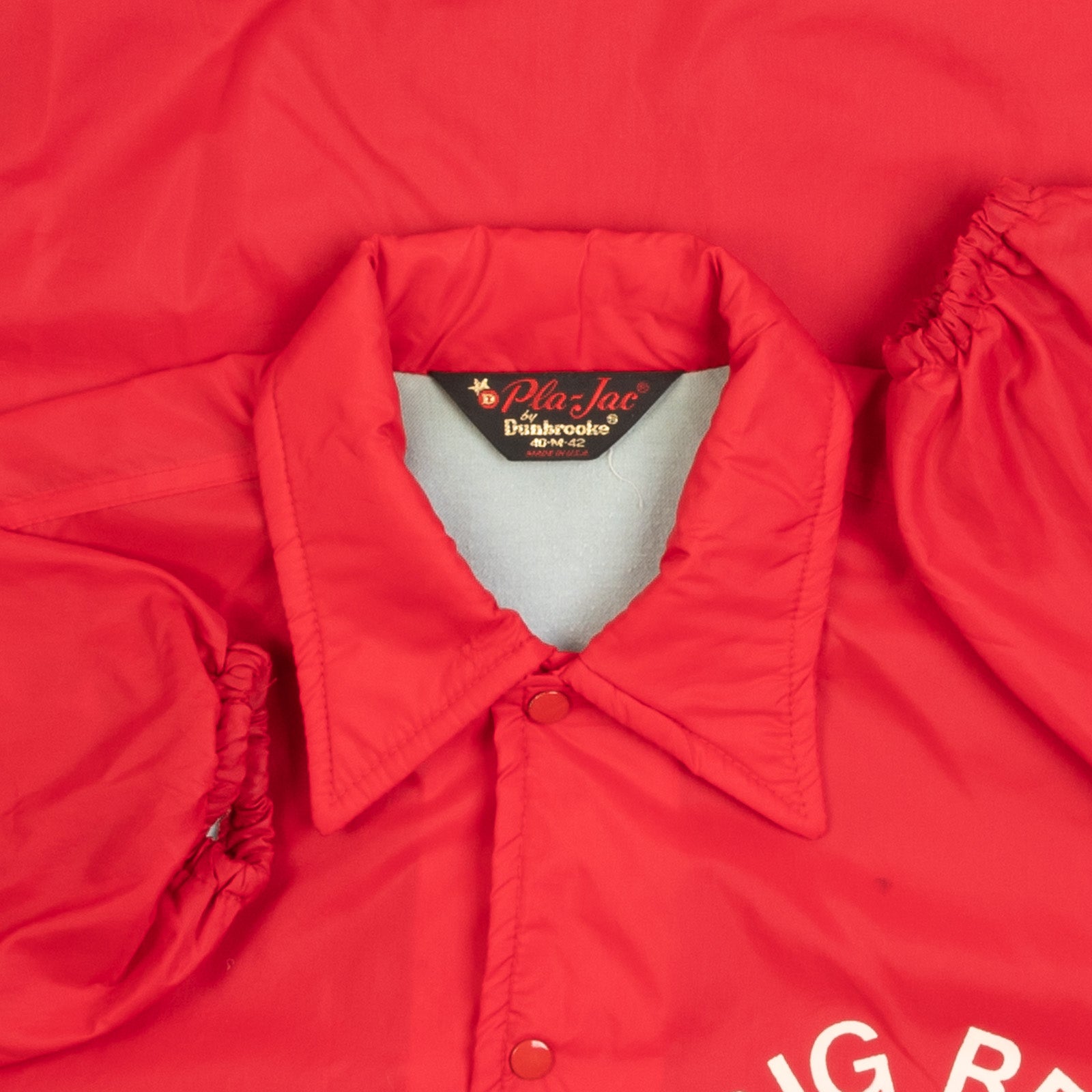 MEN'S VINTAGE 1980S BIG RED COACH JACKET - MEDIUM – North Workshop