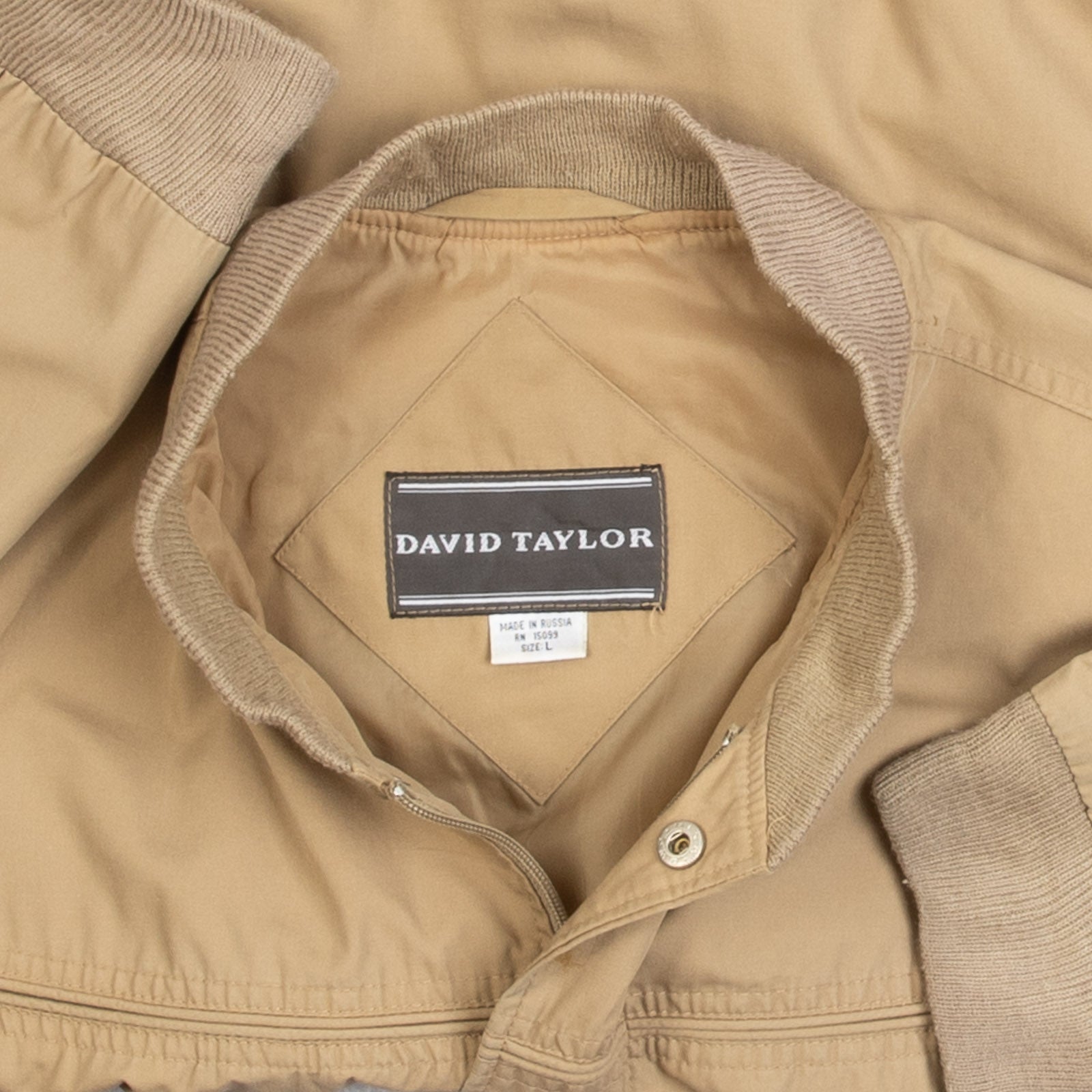 MEN'S VINTAGE 1980S FULL ZIP BOMBER JACKET - LARGE – North Workshop