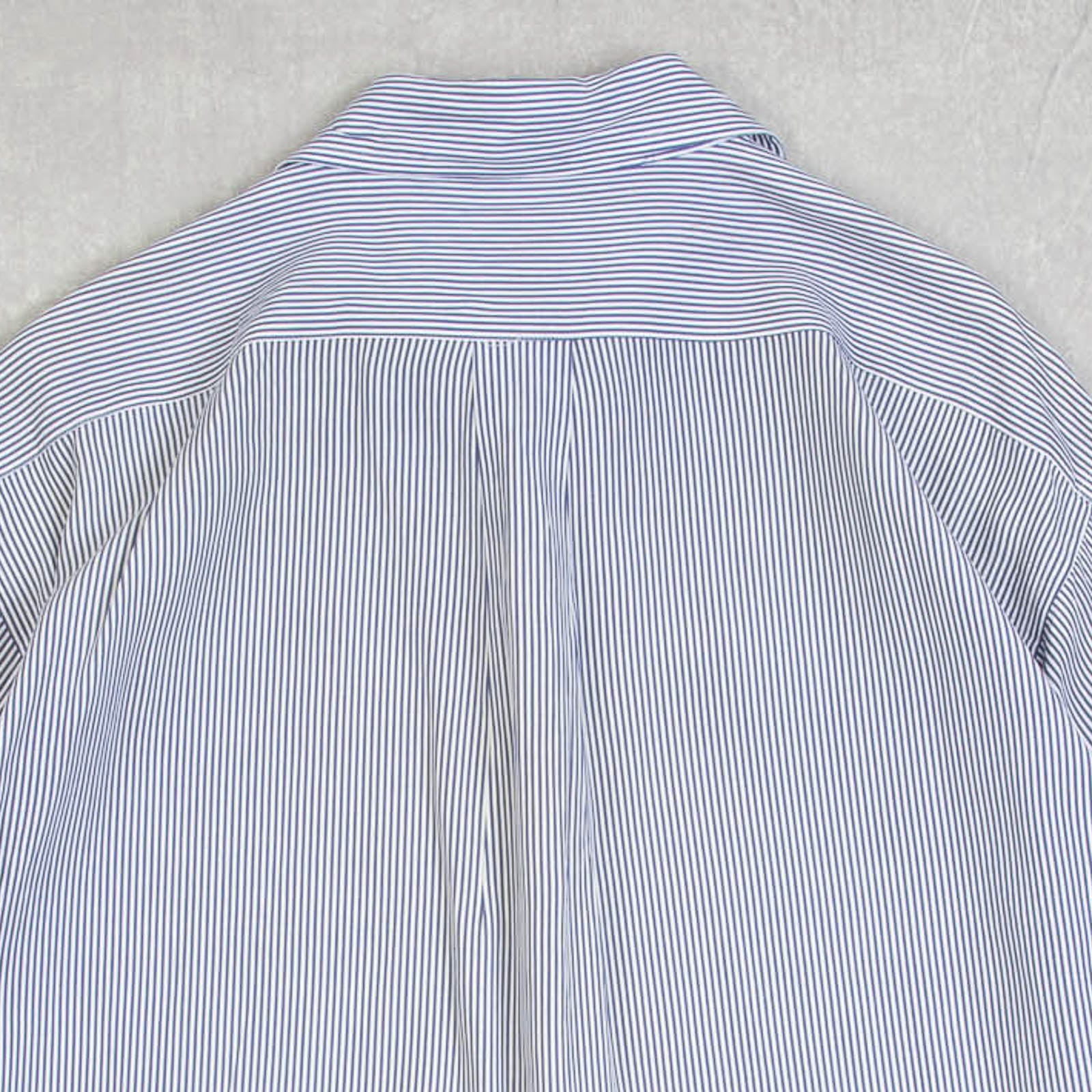 MEN'S VINTAGE 1990S BROOKS BROTHERS STRIPED SHIRT - X-LARGE