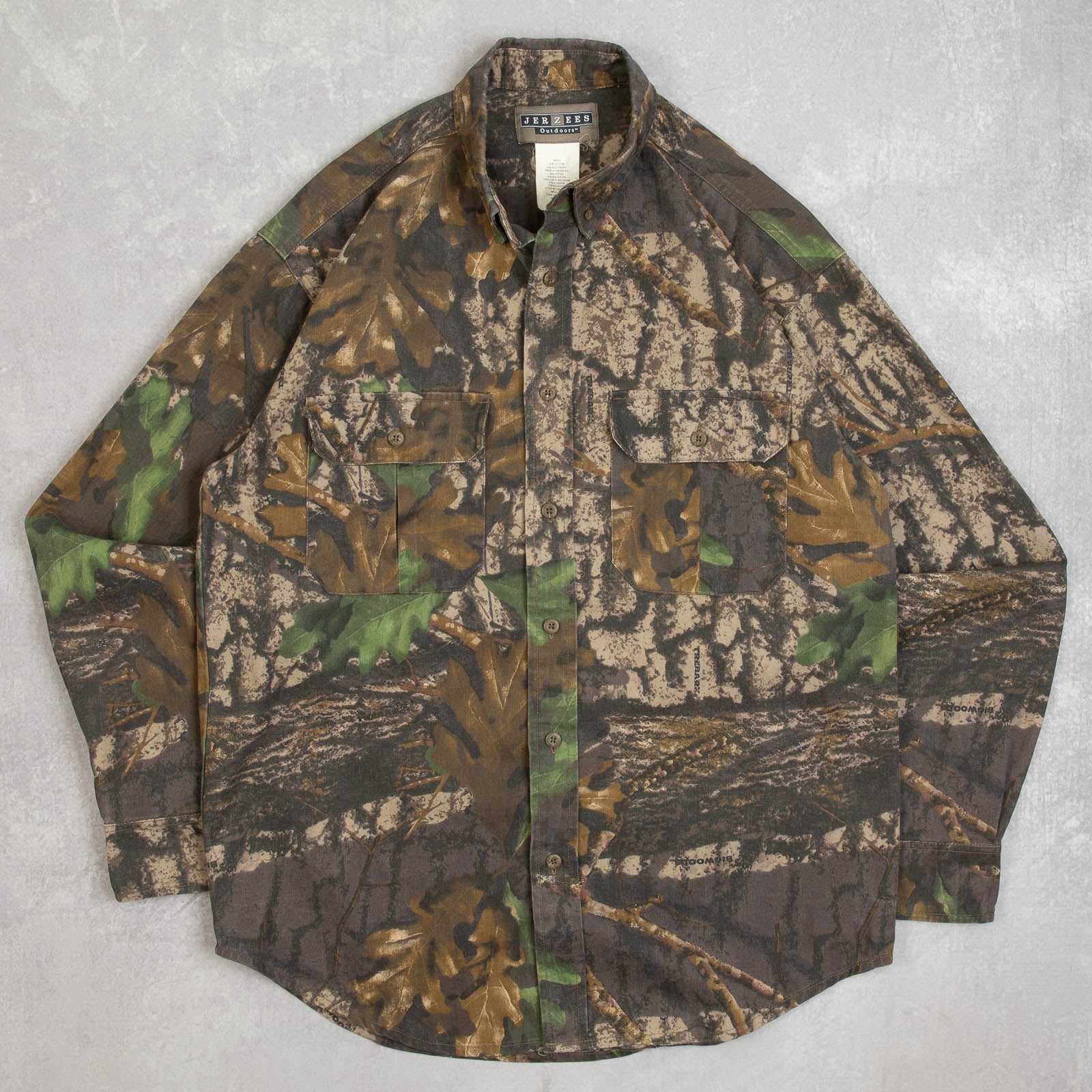 MEN'S VINTAGE 1990S REAL TREE CAMO SHIRT - MEDIUM – North Workshop