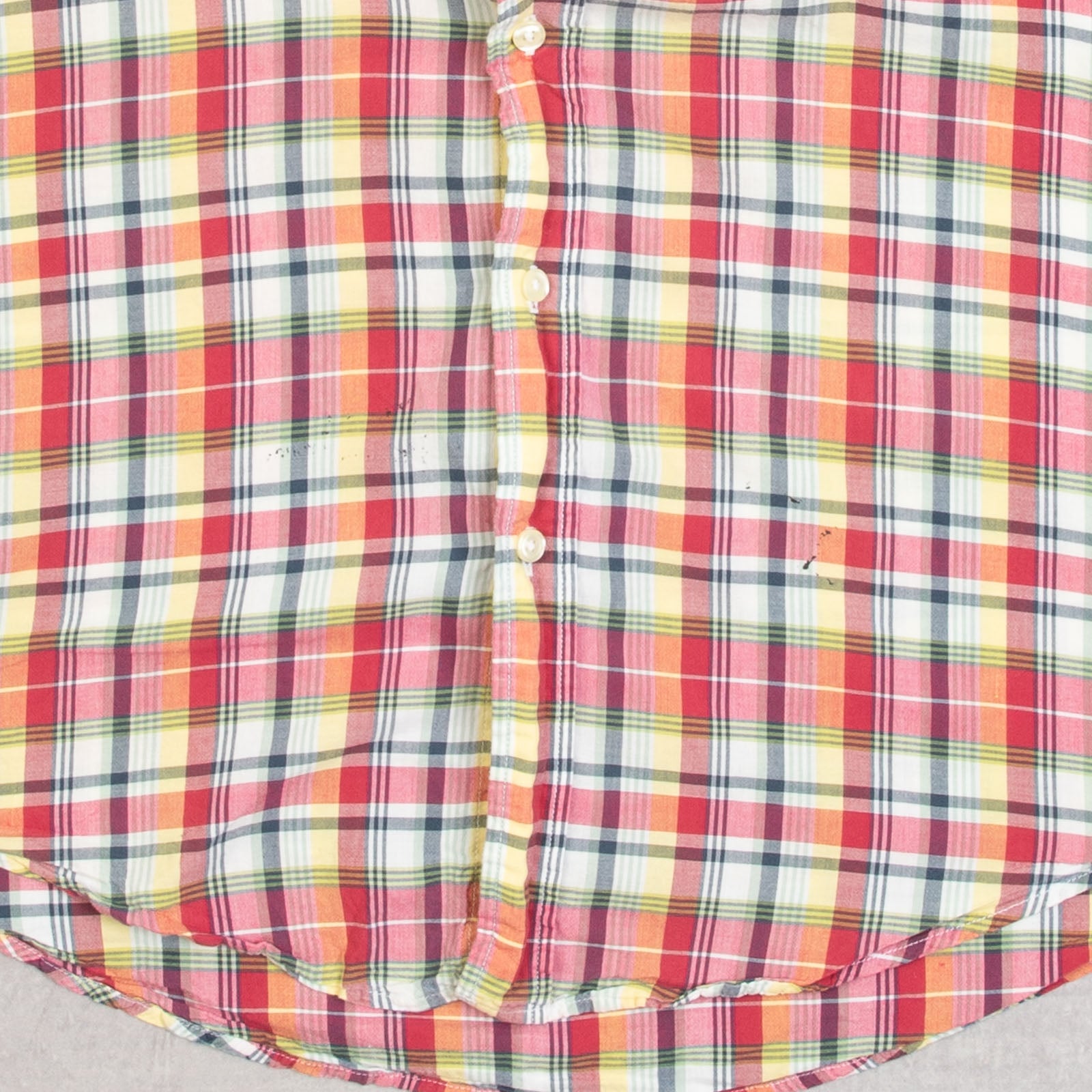 MEN'S VINTAGE 1990S BROOKS BROTHERS CHECKED SHIRT - MEDIUM – North