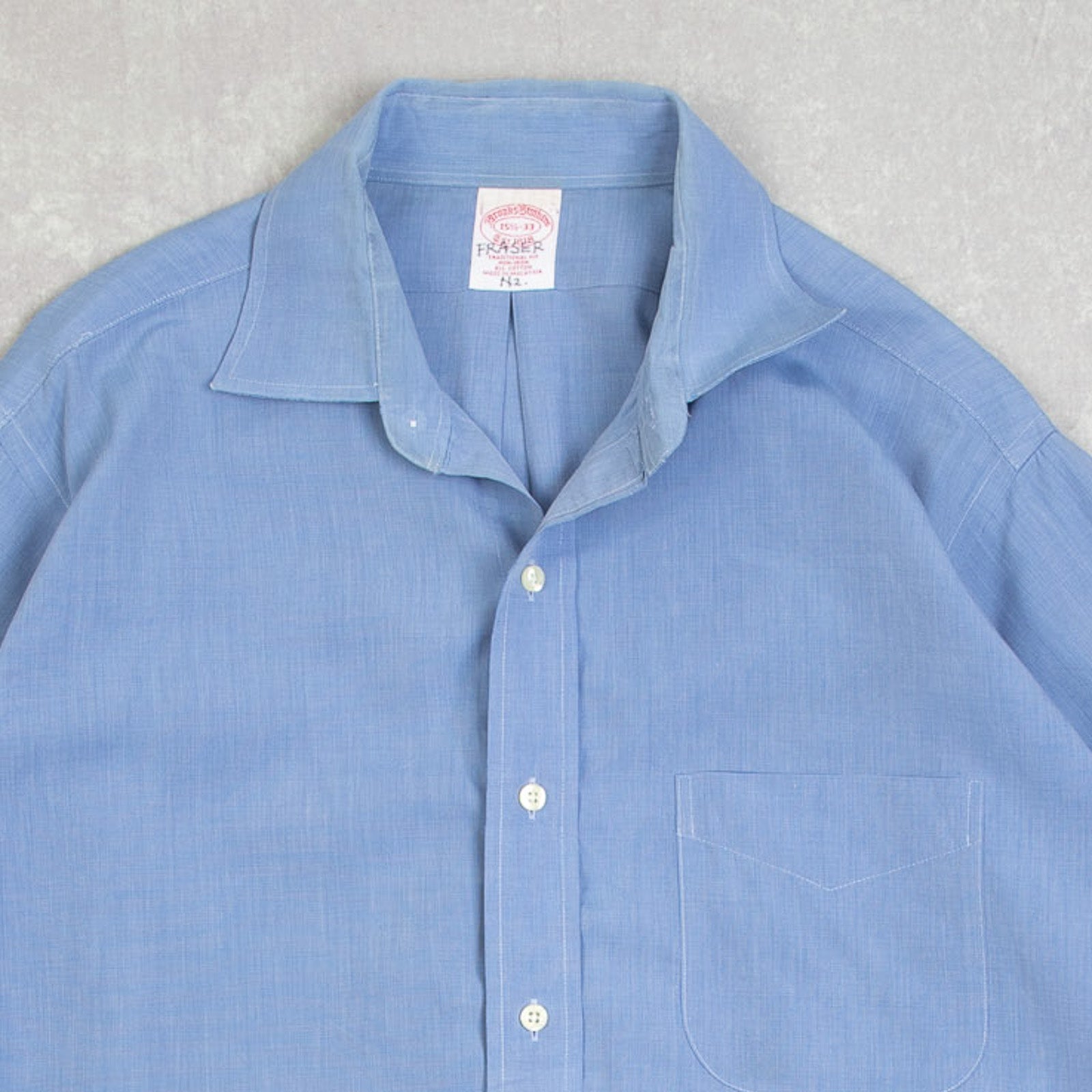 MEN'S VINTAGE 1990S BROOKS BROTHERS BLANK SHIRT - LARGE – North