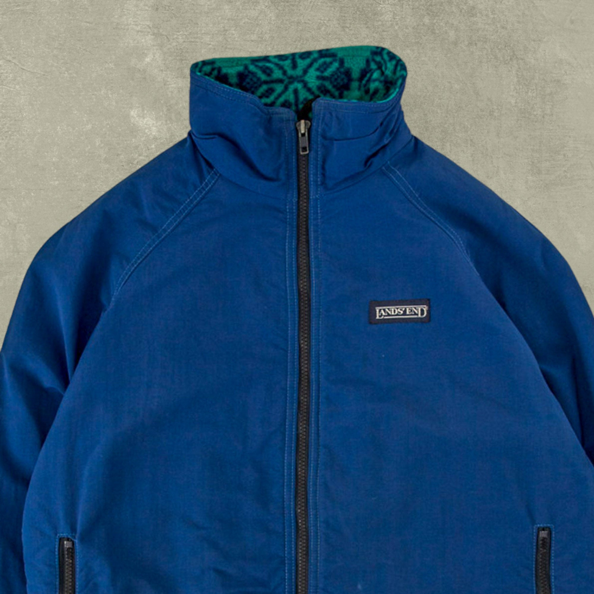 WOMEN S VINTAGE 1990S FLEECE LINED BOMBER JACKET LARGE North