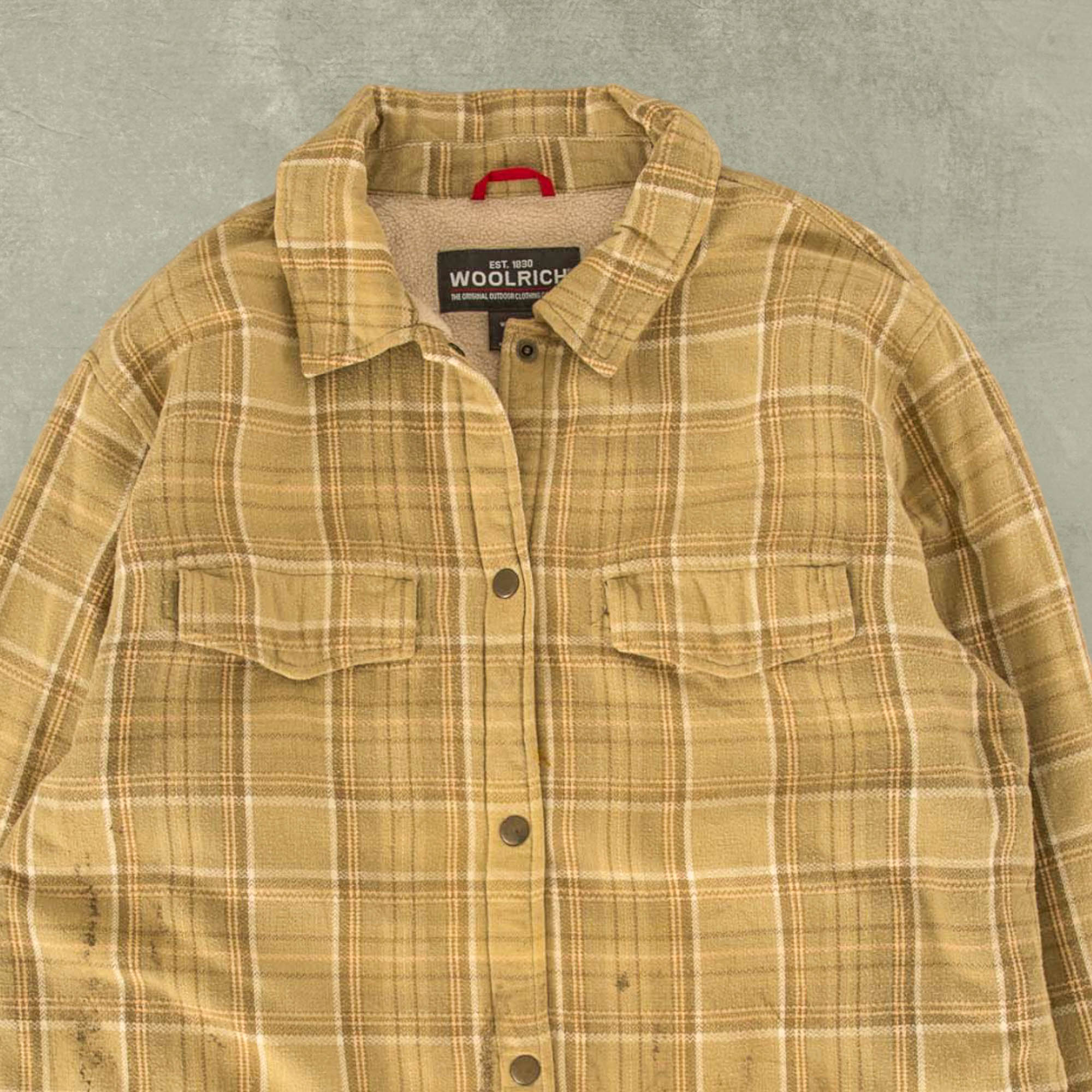 Vintage woolrich shirt store